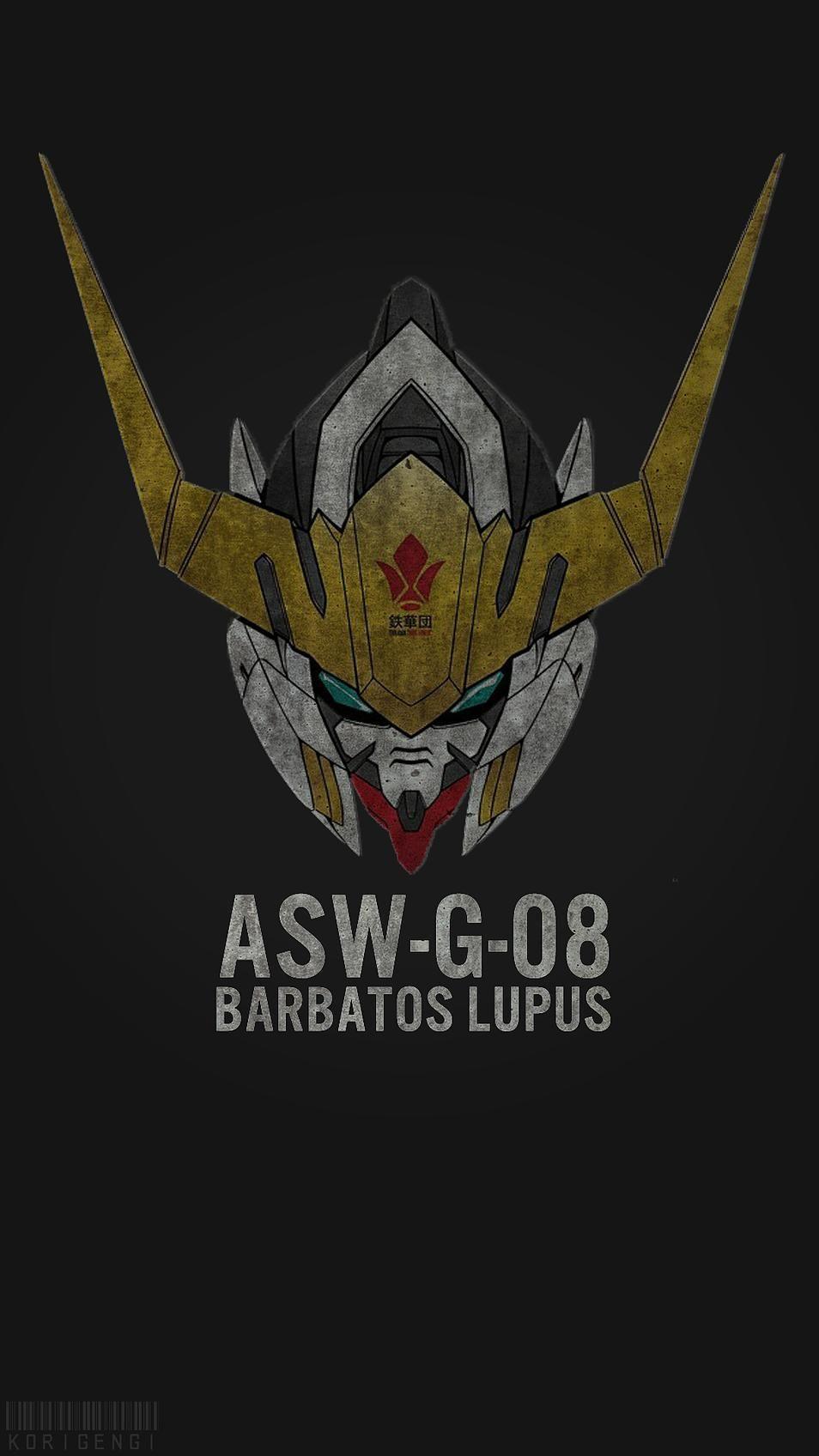 954x1696 Android Tekkadan Wallpaper