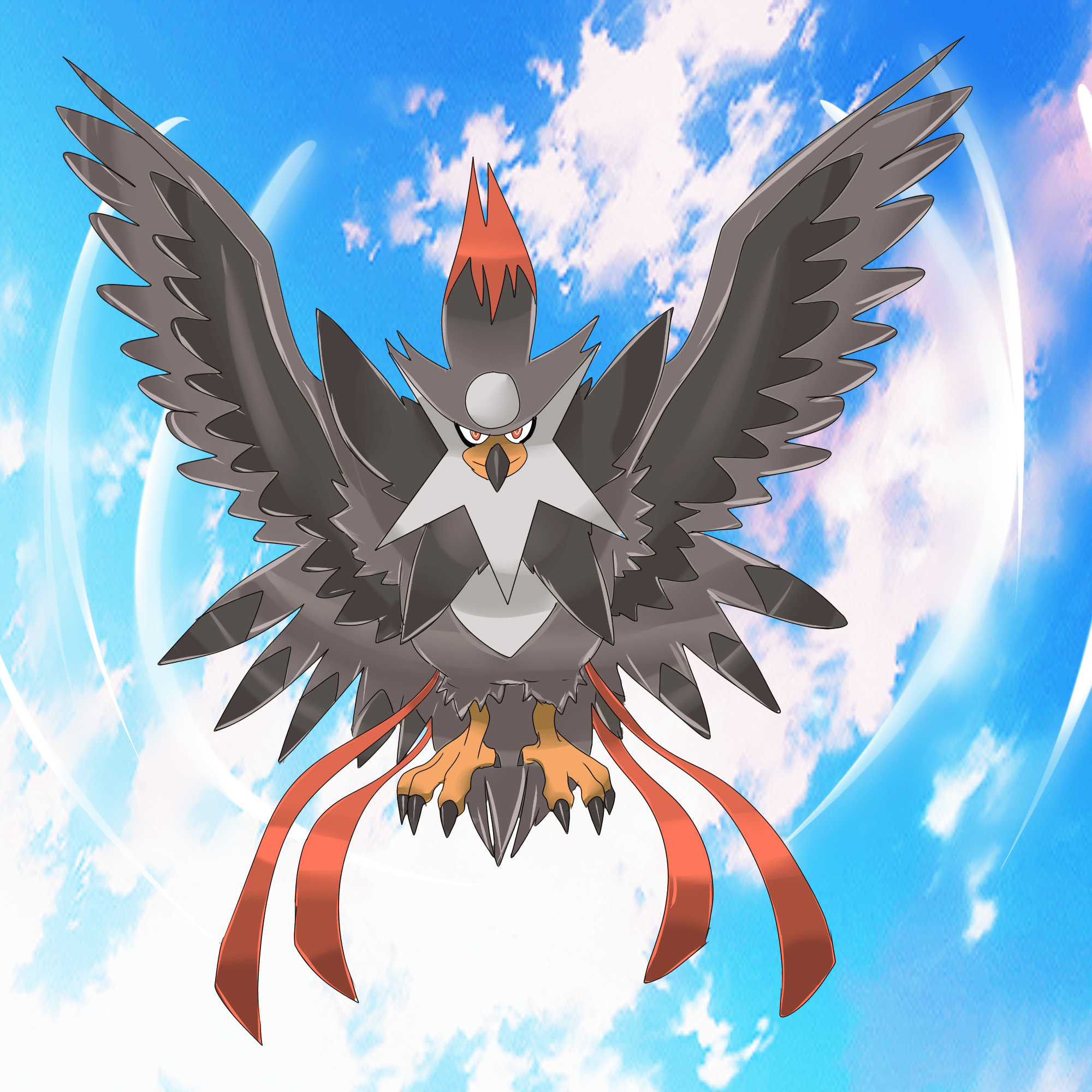 2000x2000 Mega Staraptor 2