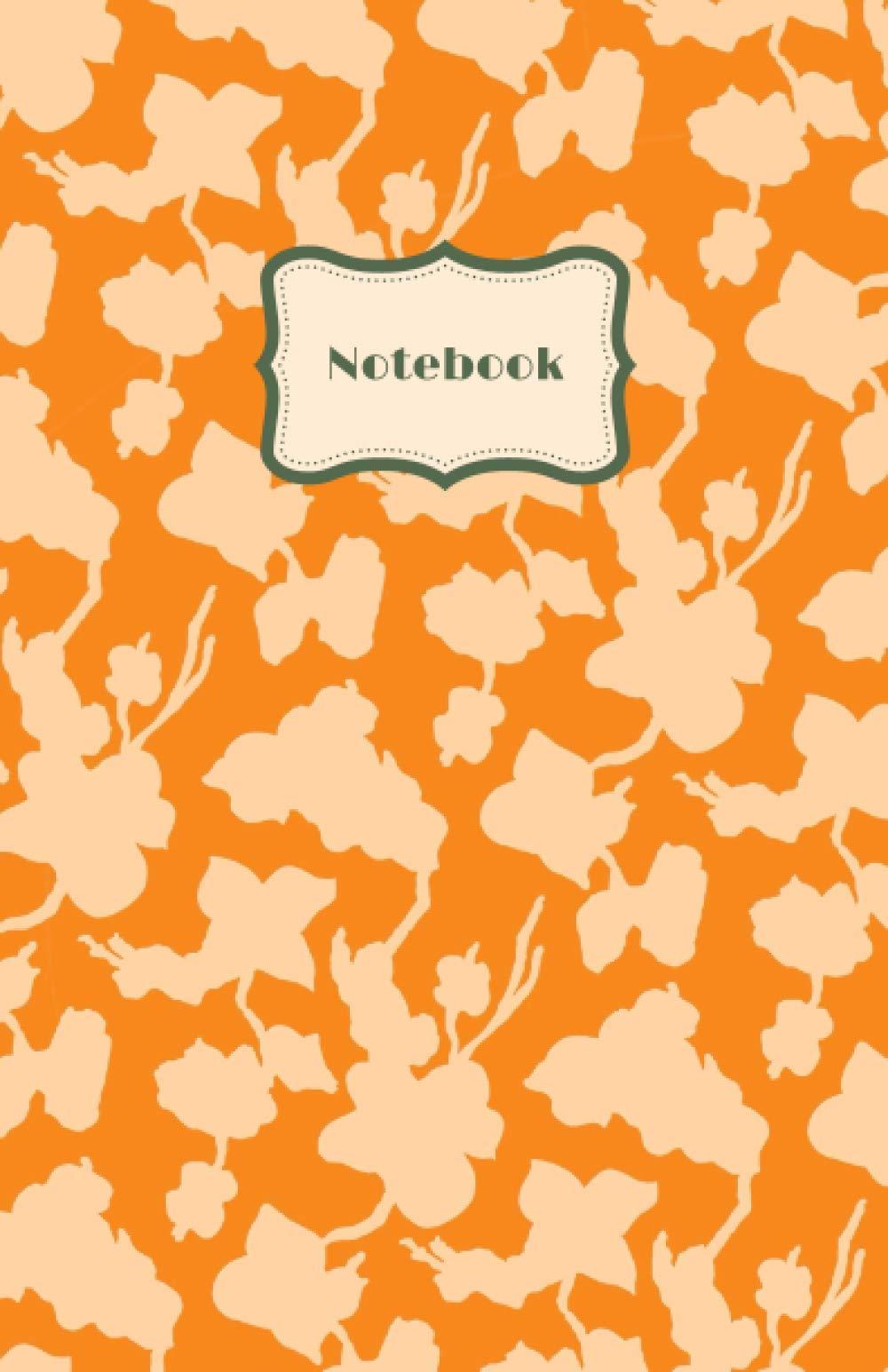 1000x1545 Vintage Aesthetic Notebook with Elegant Orange and Cream Floral Wallpaper Cover Design: 9798714659386: Bowden, Christian: Books