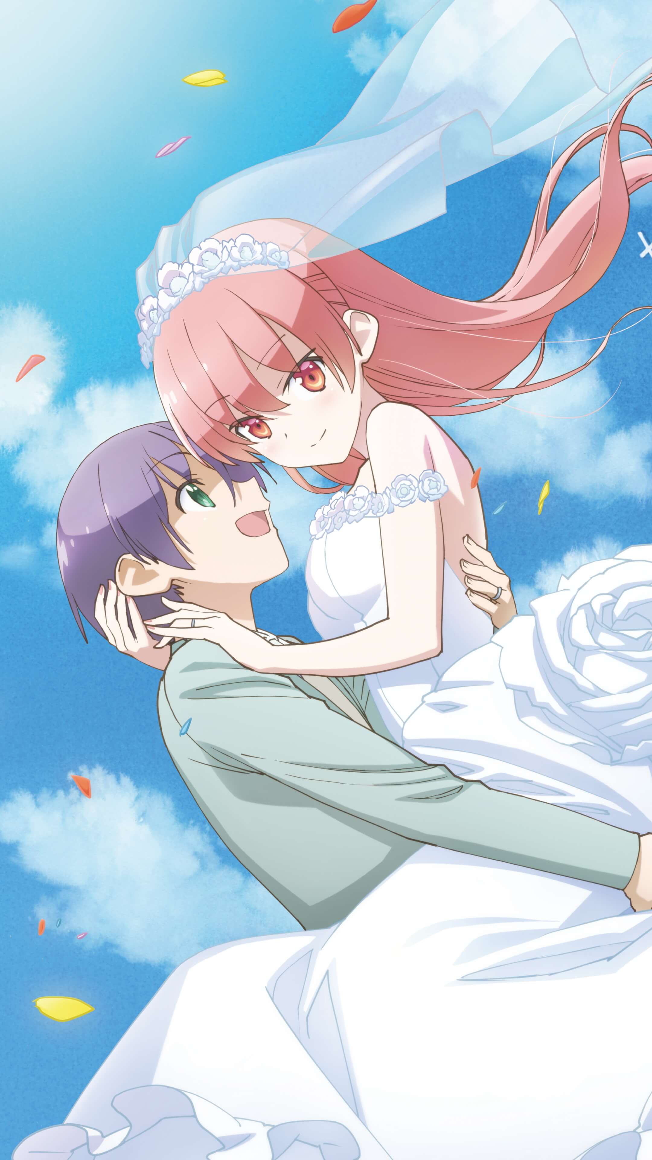 2160x3840 Tonikaku Kawaii (Fly Me to the Moon) wallpaper for mobile phones