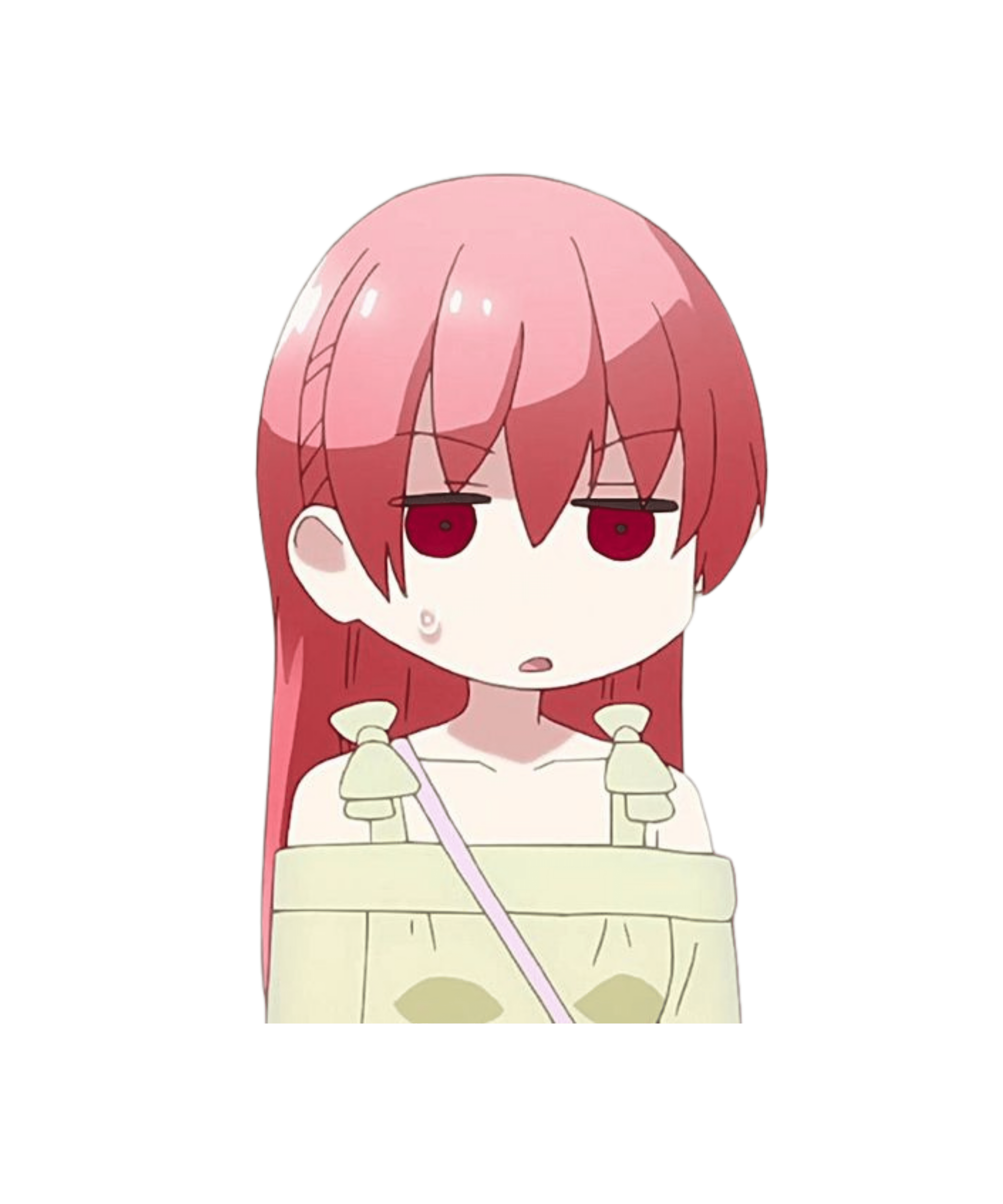 4500x5400 Tsukasa Yuzaki nasa kawaii bride waifuu kiss tonikaku kawaii stickers shocked di 2021. Gambar anime, Gambar
