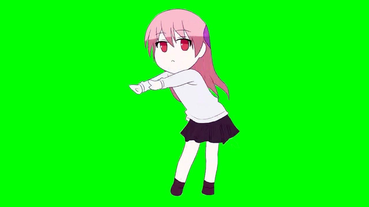 1280x720 Tsukasa Dancing Omae Wa Mou Green Screen