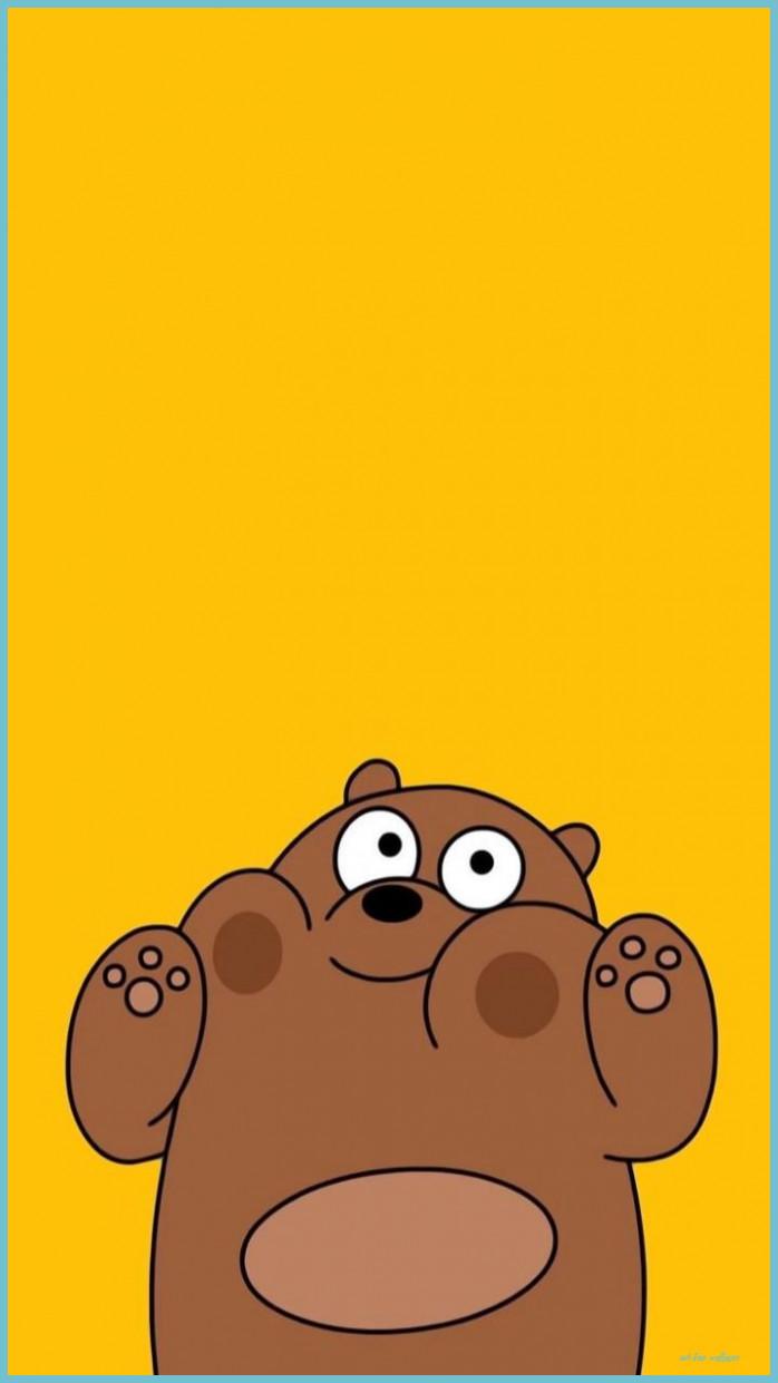 698x1241 Cute Bear Wallpaper Art HD Für Android Herunterladen Bear Wallpaper