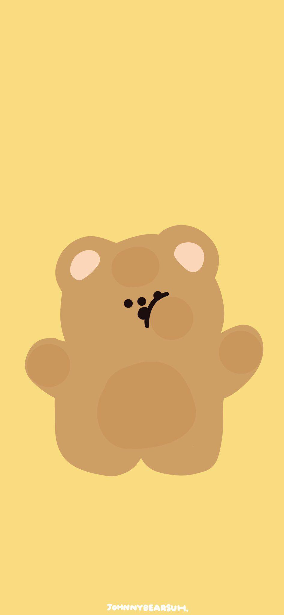946x2048 Pin oleh Տᗅℒℳᗅ Տℍᗅⅅⅈ di Teddy bears di 2021. Wallpaper kartun, Ilustrasi poster, Ilustrasi