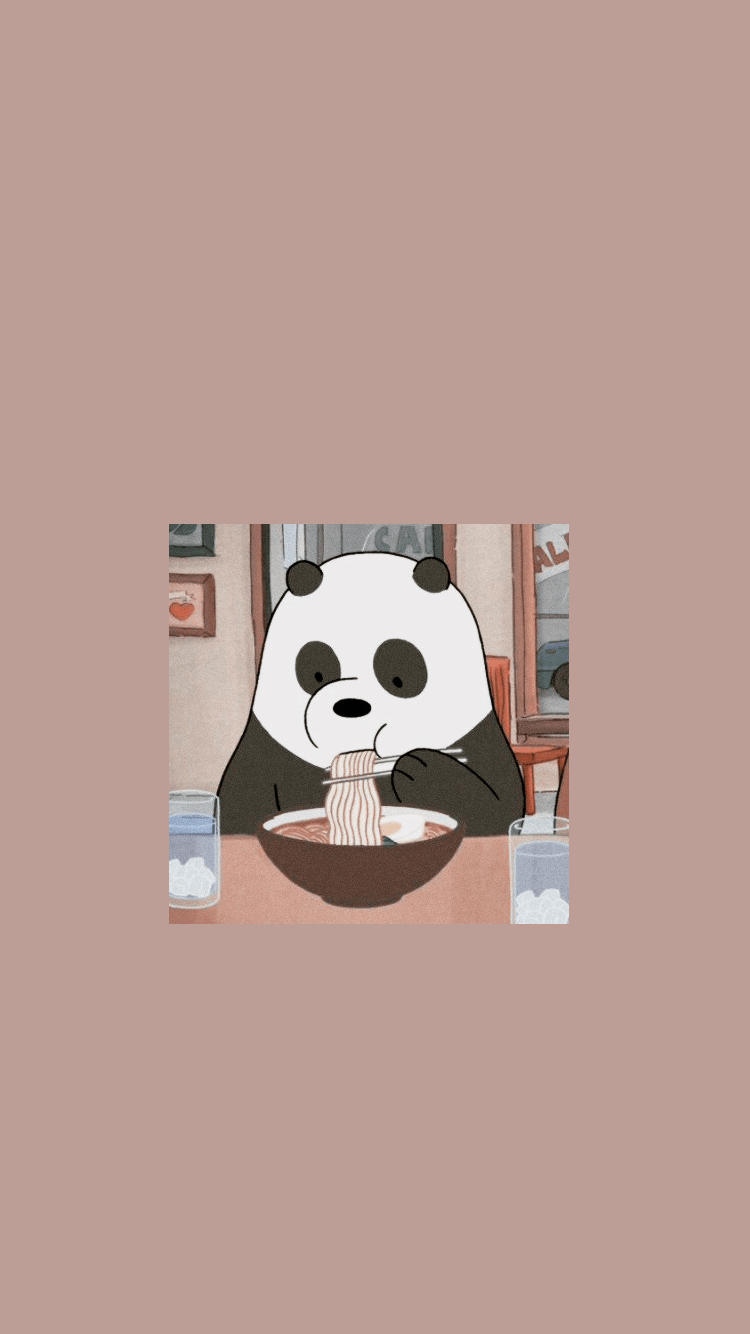 750x1334 we bare bears aesthetic