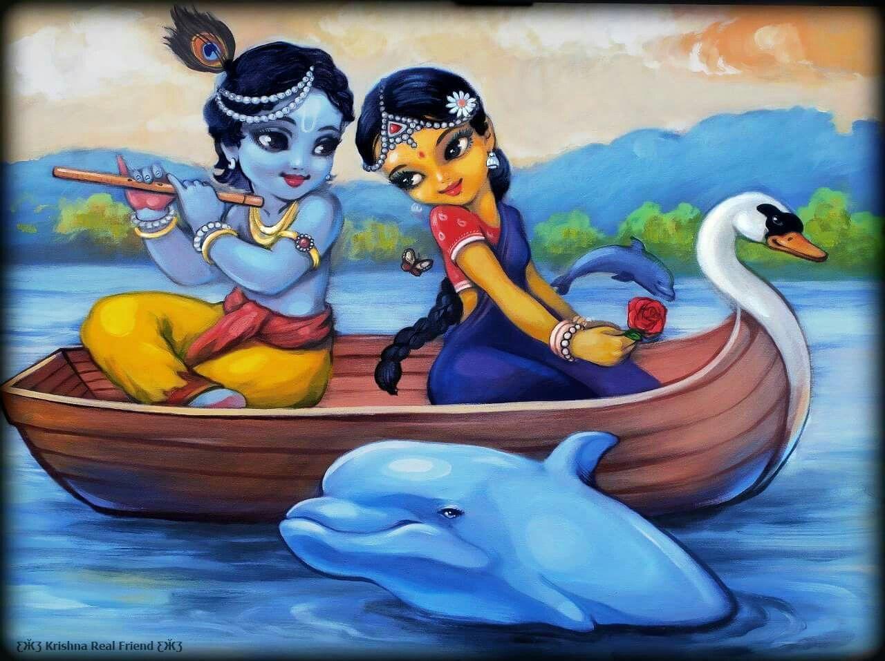 1280x957 Radha Krishna Painting Wallpaper HD HD Wallpaper