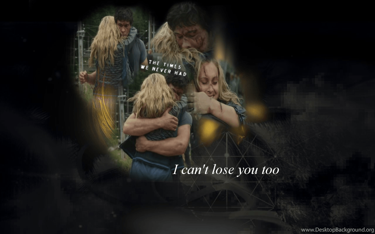 1280x800 Bellamy And Clarke The 100 (TV Show) Wallpaper Fanpop Desktop Background