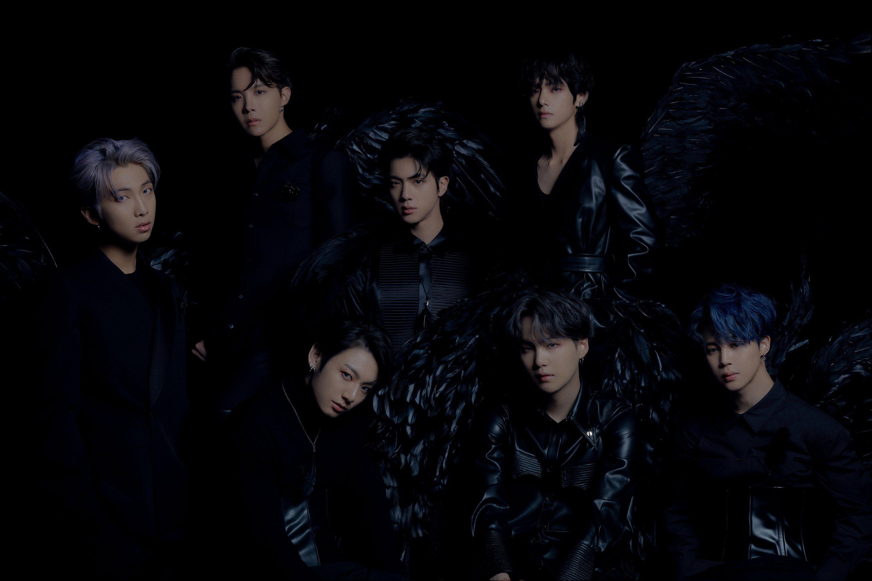 3000x1998 BTS Dark Desktop Wallpaper