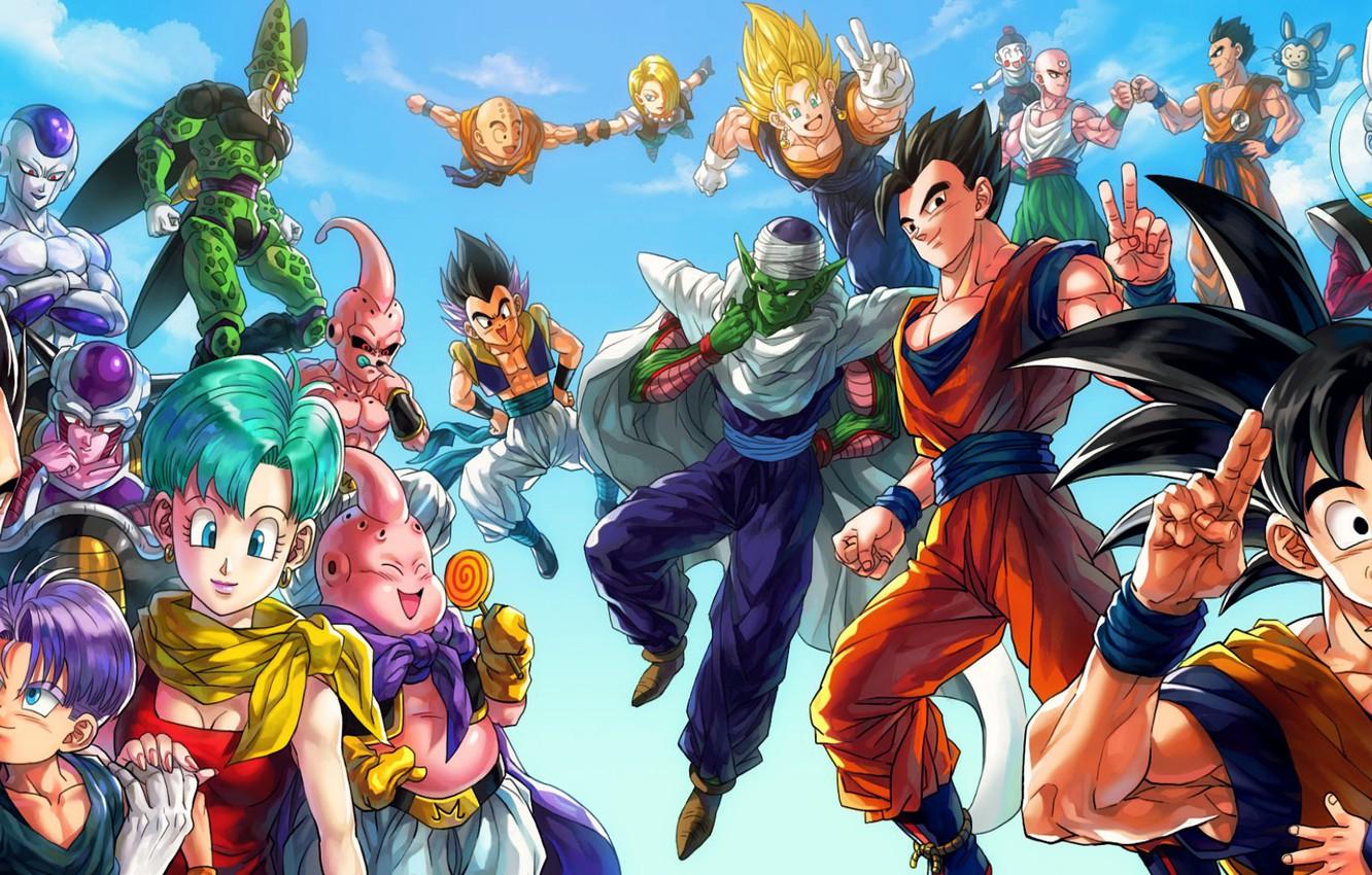 1332x850 Wallpaper Dragon, Anime, Wallpaper, Ball, Kid, Akira, Dragon Ball, Japanese, Goku, Small, Manga, High, Gohan, DBZ, Cell, Toriyama image for desktop, section прочее
