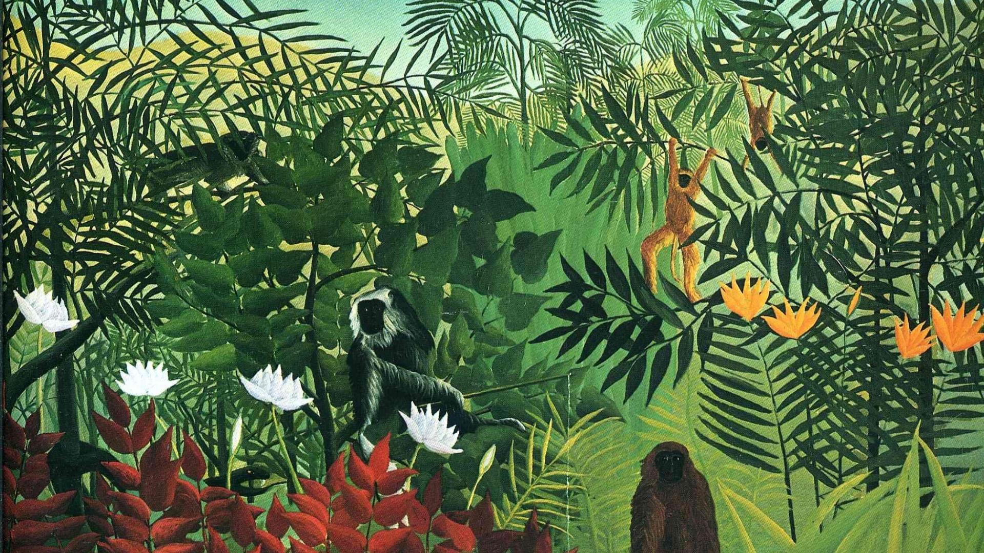1920x1080 Henri Rousseau Wallpaper