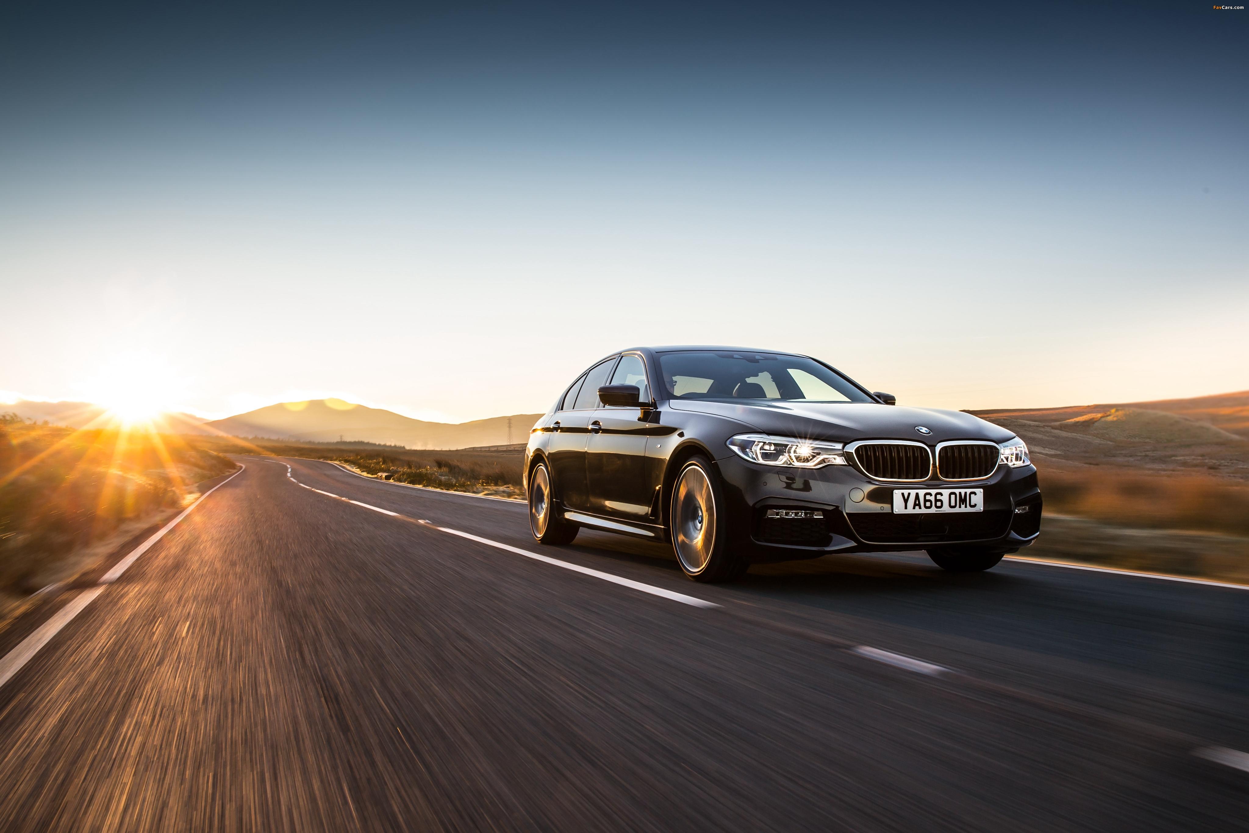 4096x2731 BMW 530i XDrive Sedan M Sport UK Spec (G30) 2017 Wallpaper (4096x2731)