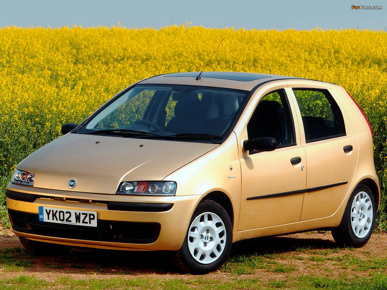 1280x960 Fiat Punto 5 Door UK Spec (188) 1999–2003 Wallpaper (1280x960)