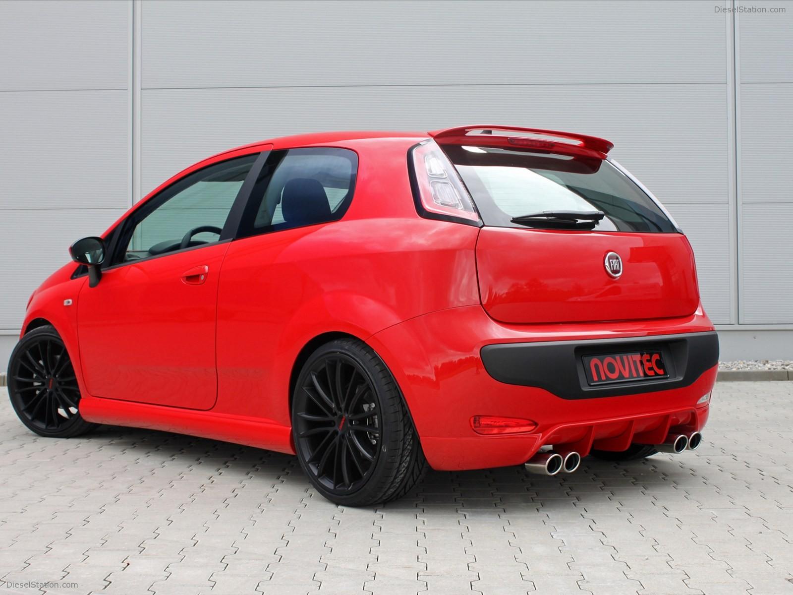1600x1200 Novitec Fiat Punto Evo Exotic Car Wallpaper of 32 : Diesel Station