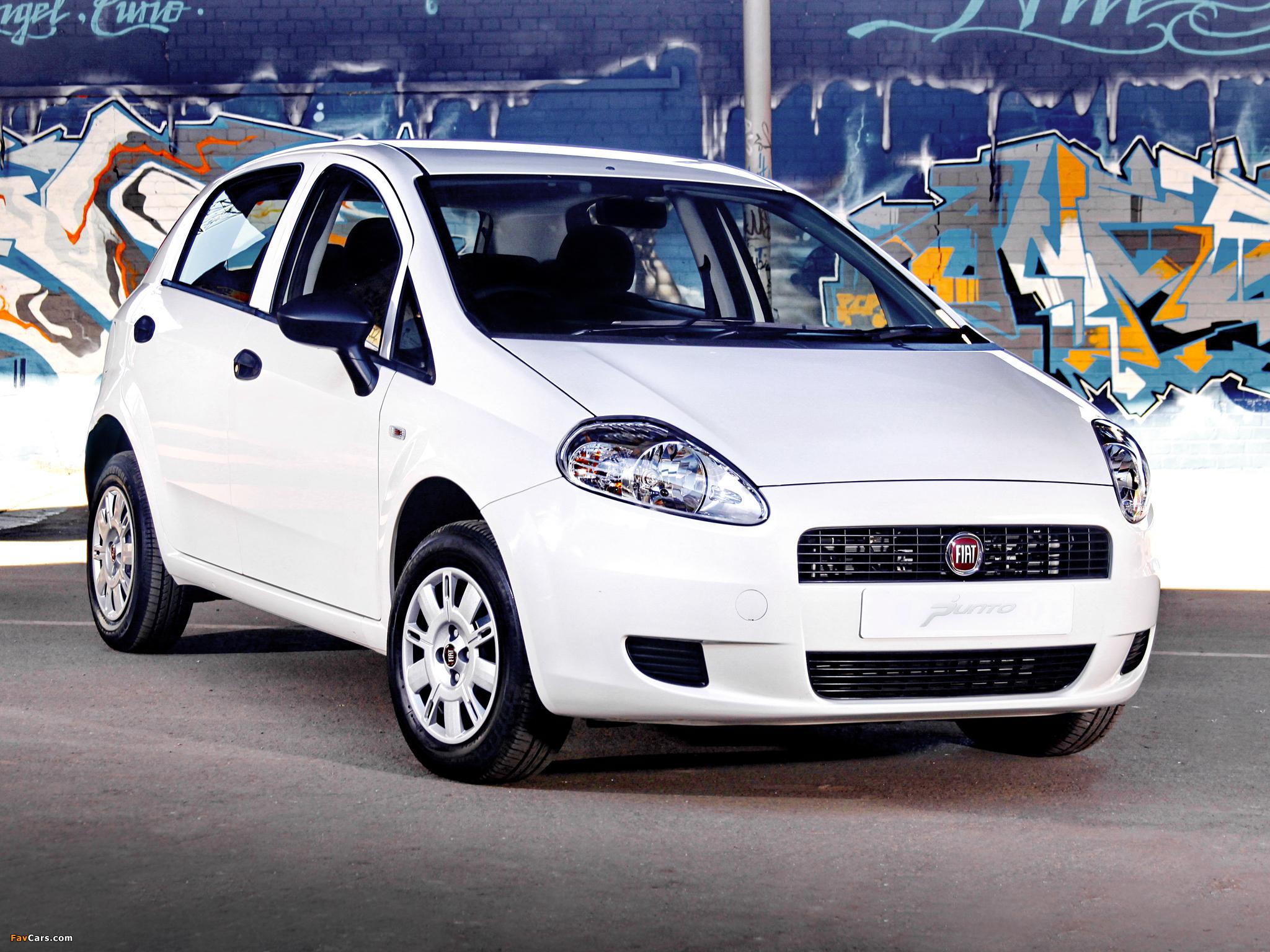 2048x1536 Fiat Punto ZA Spec (310) 2009–12 Wallpaper (2048x1536)