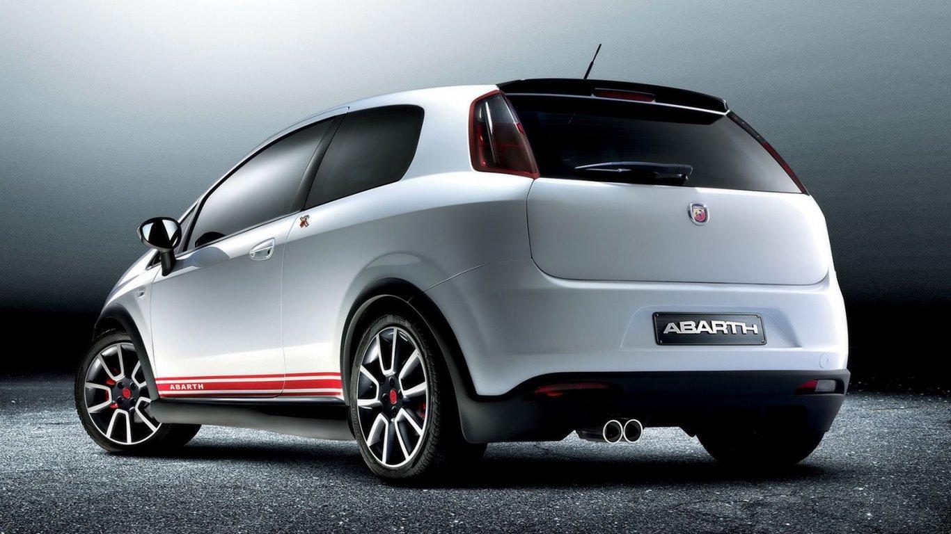 1366x768 Abarth Grande Punto Esseesse HD Wallpaper