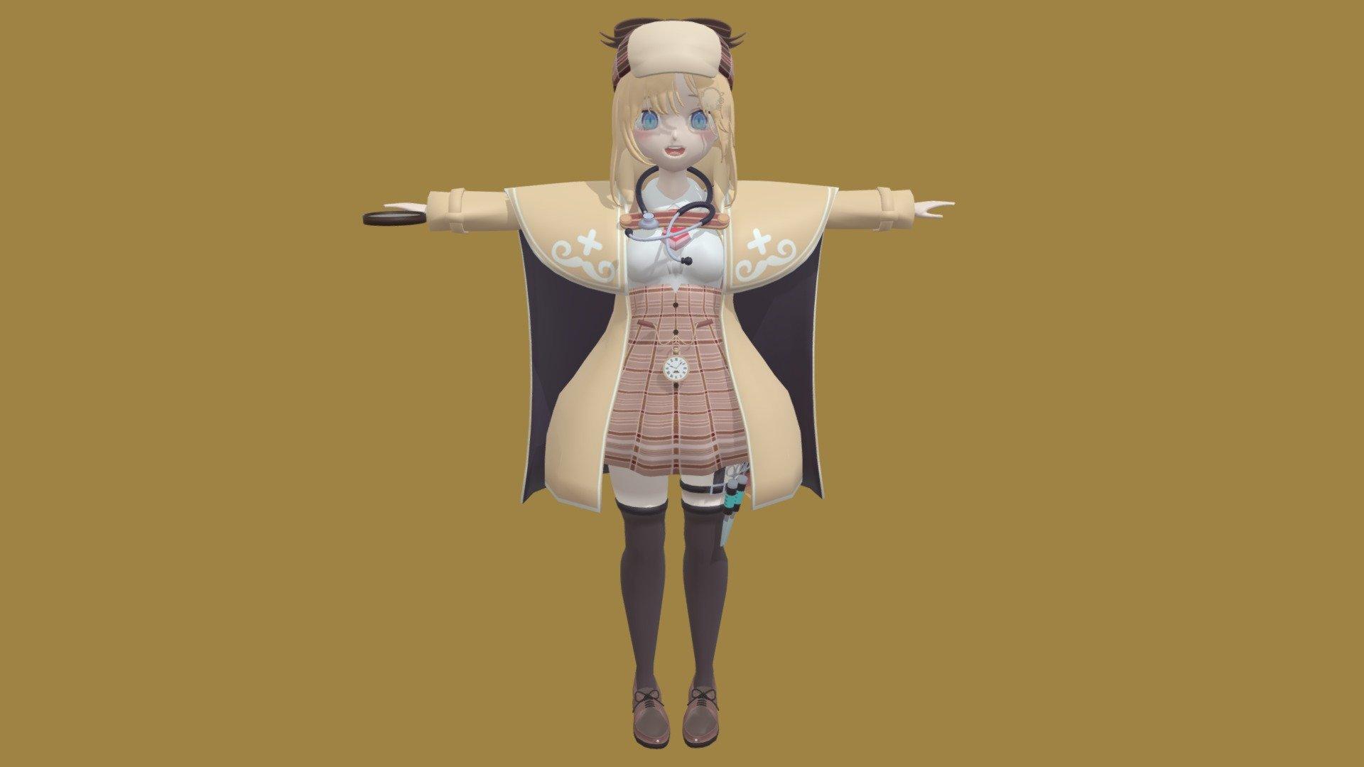 1920x1080 Hololive Watson Amelia Free 3D model by lexferreira89 [ed90e46]