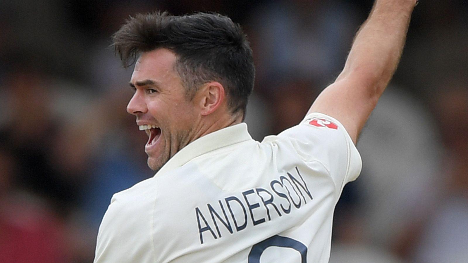 James anderson cricket hi-res stock photography and images - Alamy