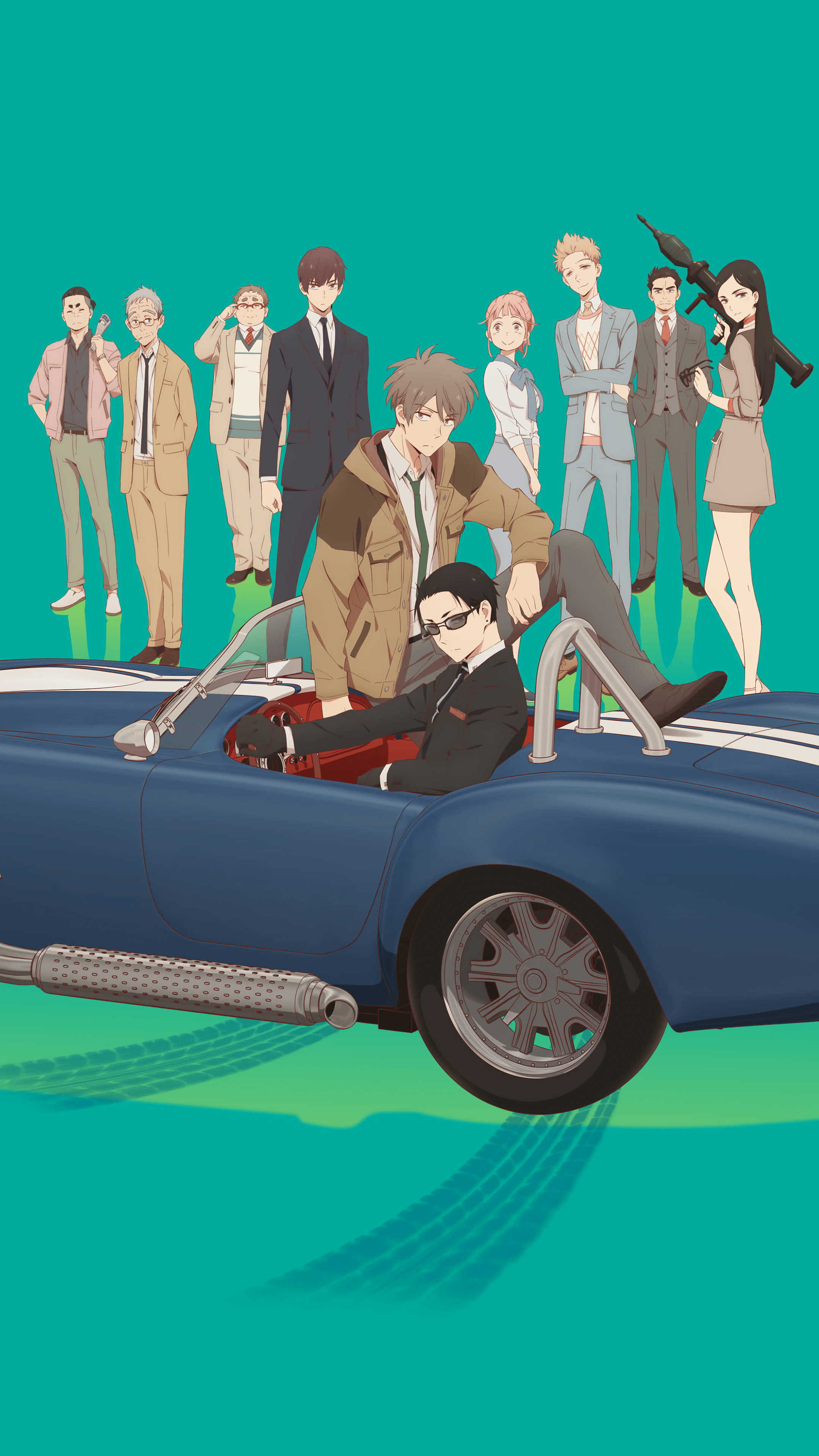 2160x3840 Anime The Millionaire Detective
