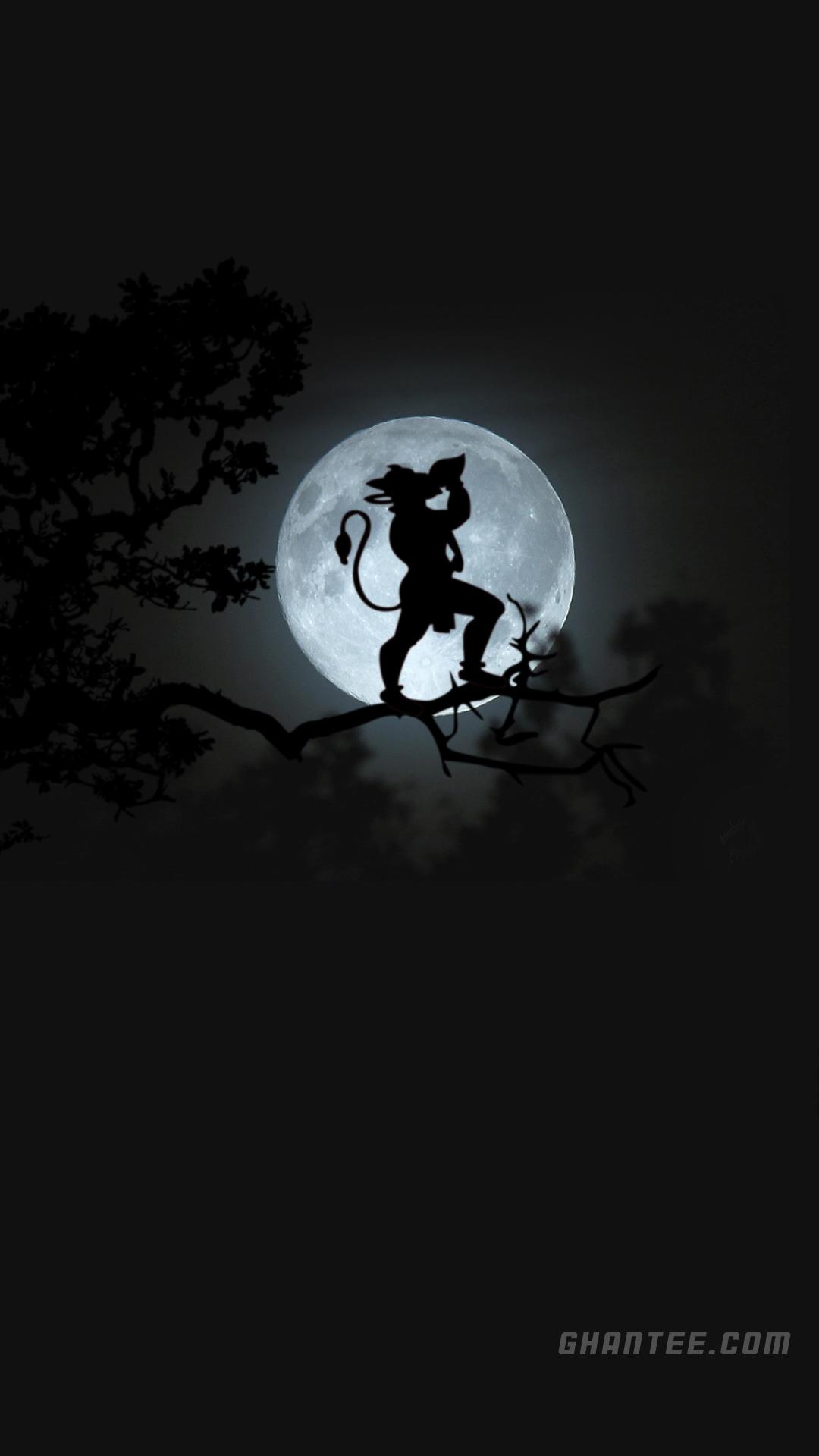 1080x1920 hanuman HD wallpaper black and white
