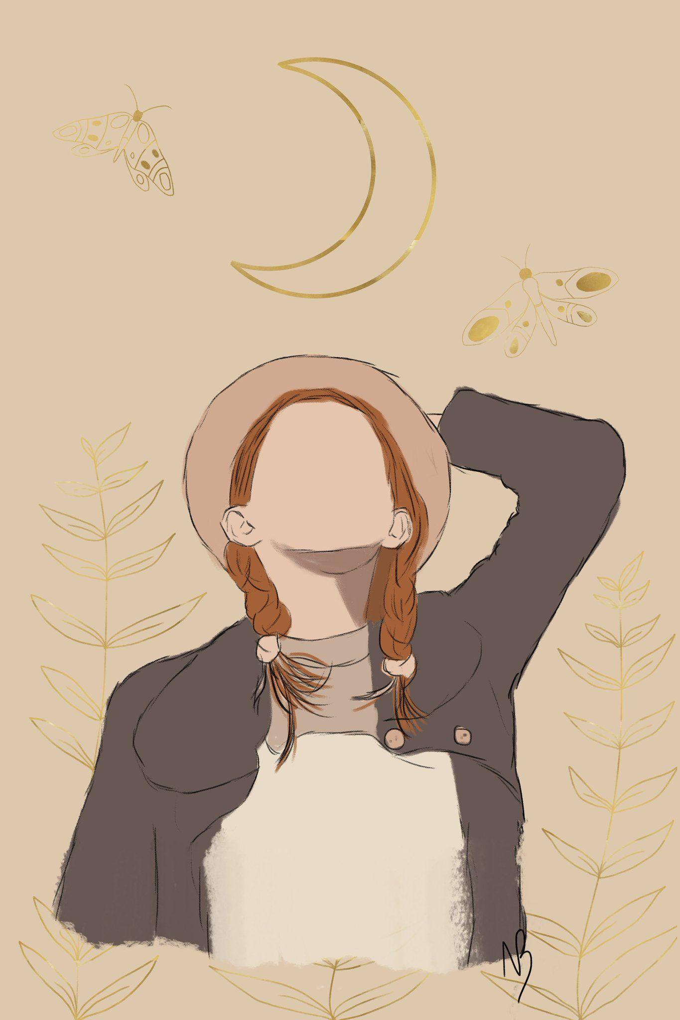 1365x2048 prongs loves amybeth on Twitter. Anne shirley, Girls cartoon art, Anne of green gables