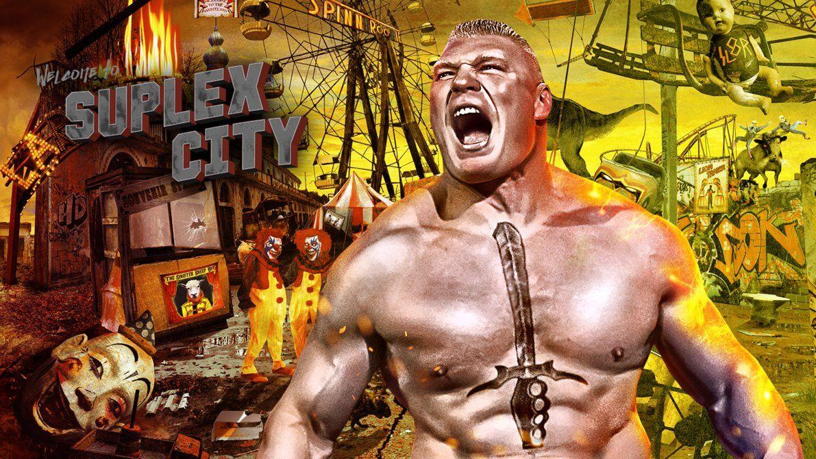 1191x670 Welcome to Suplex City Wallapper feat Brock Lesnar