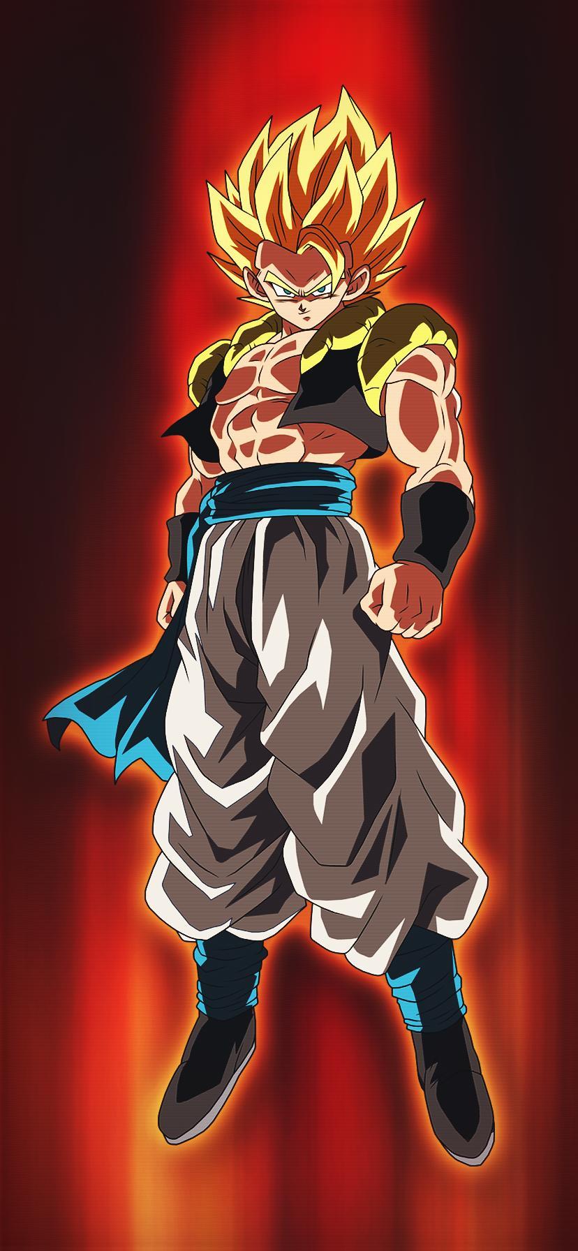 828x1792 Gogeta Mobile Wallpaper!: DBZDokkanBattle