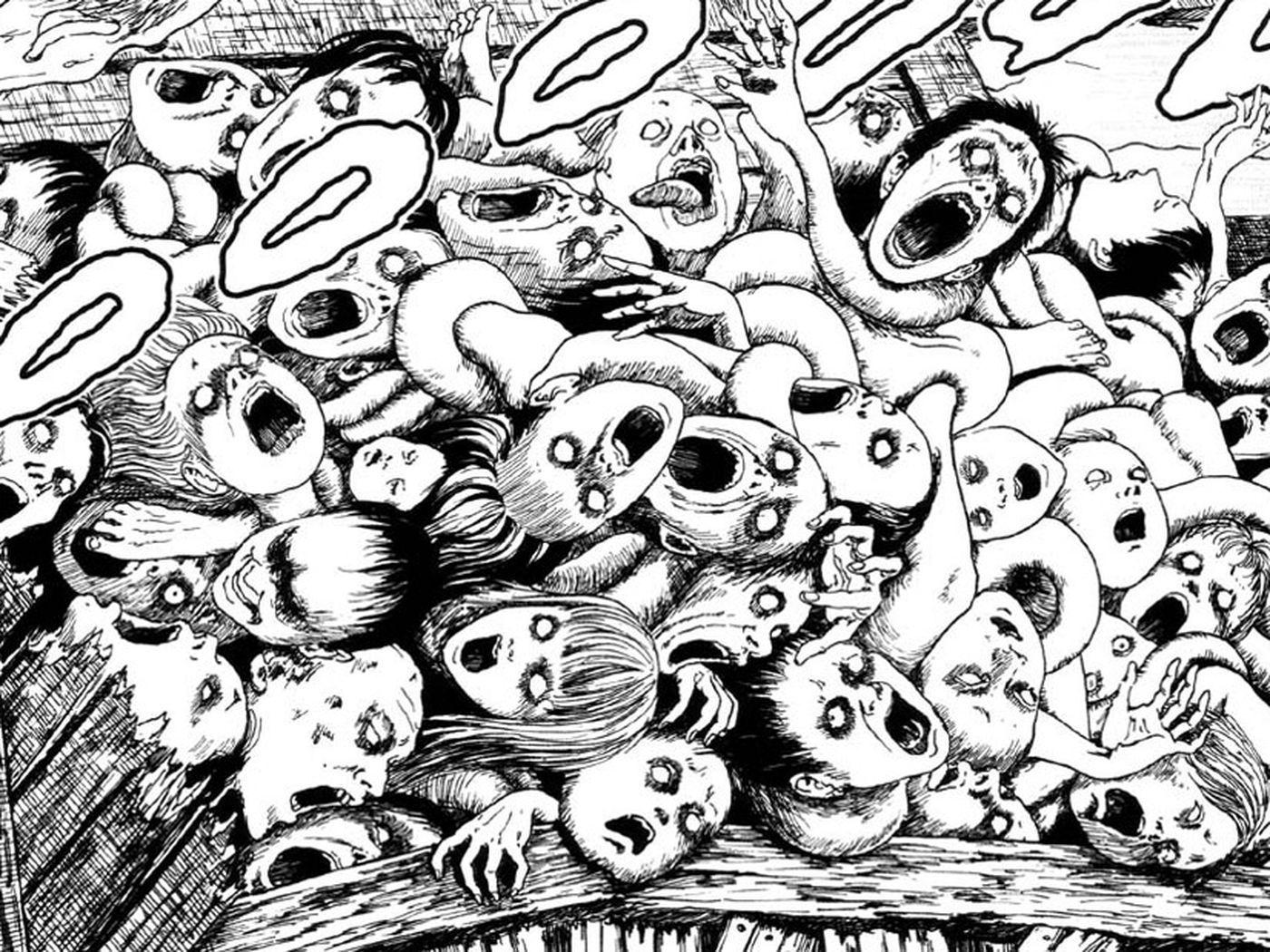 1400x1050 Uzumaki Junji Ito Wallpaper