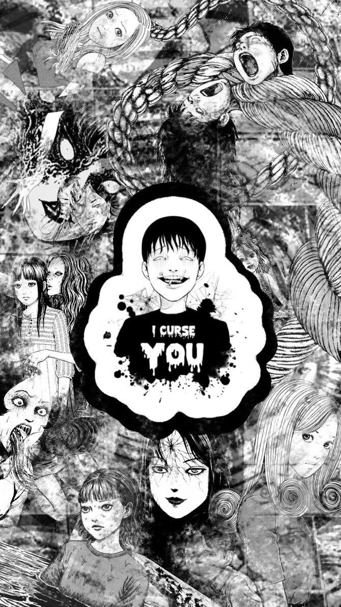 670x1192 Junji ito wallpaper. Junji ito, Dream illustration, Japanese horror