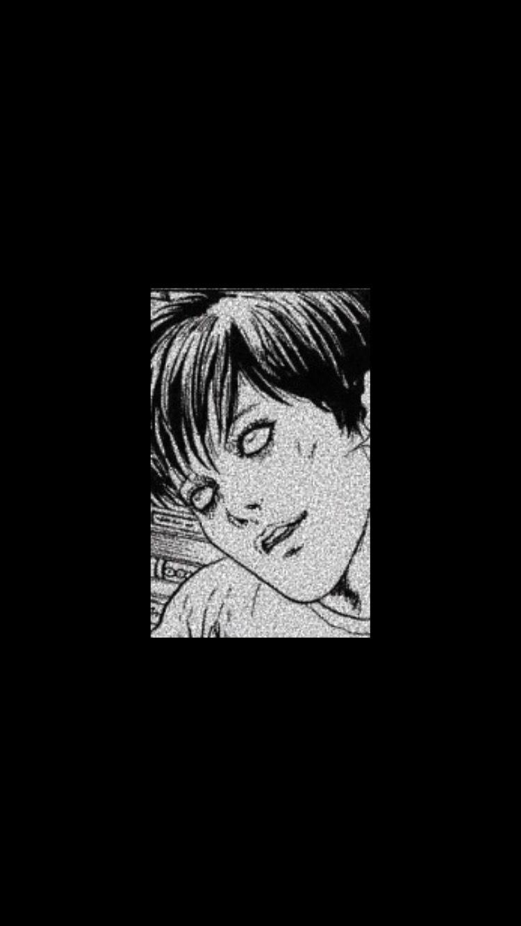 750x1333 Manga wallpaper. Cute paintings, Aesthetic anime, Junji ito