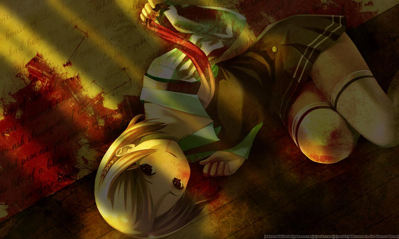 1280x768 Creepy Anime Wallpaper