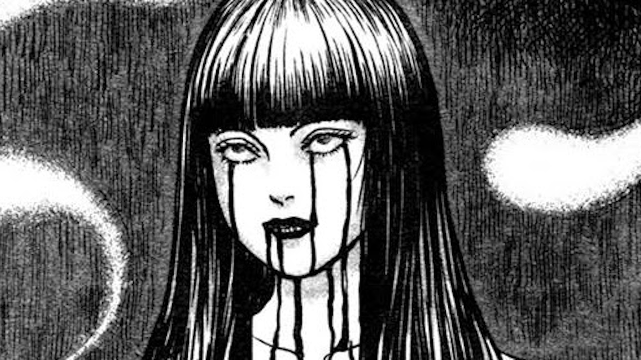 1280x719 Scary Anime Ghost Drawing