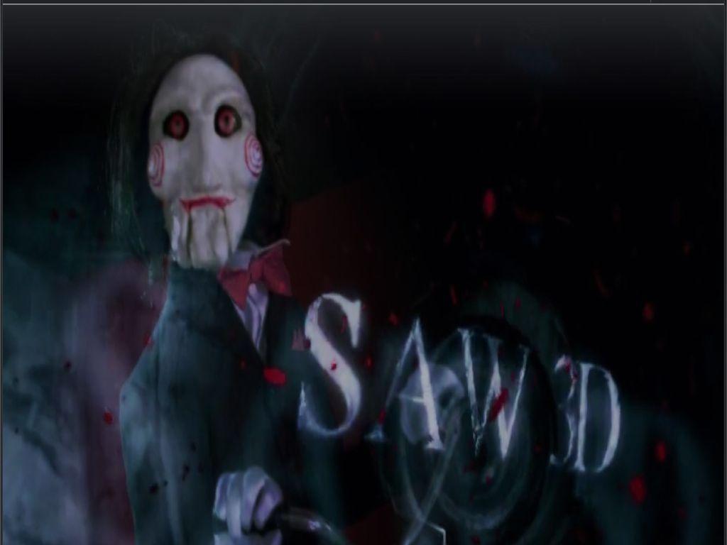 1024x768 Saw 3D Wallpaper High Quality Resolution Scary
