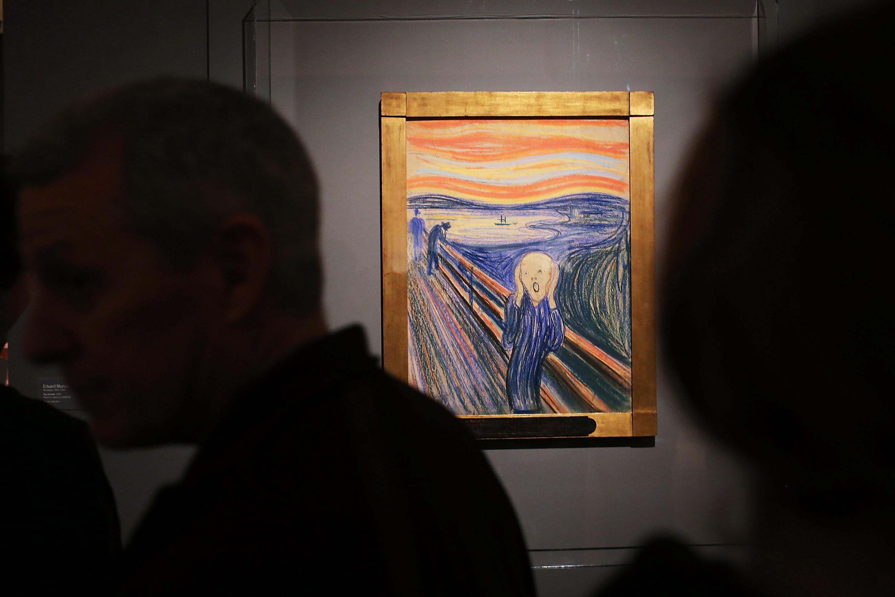 3000x2000 The Scream' contains a hidden message written by Edvard Munch, new scans show