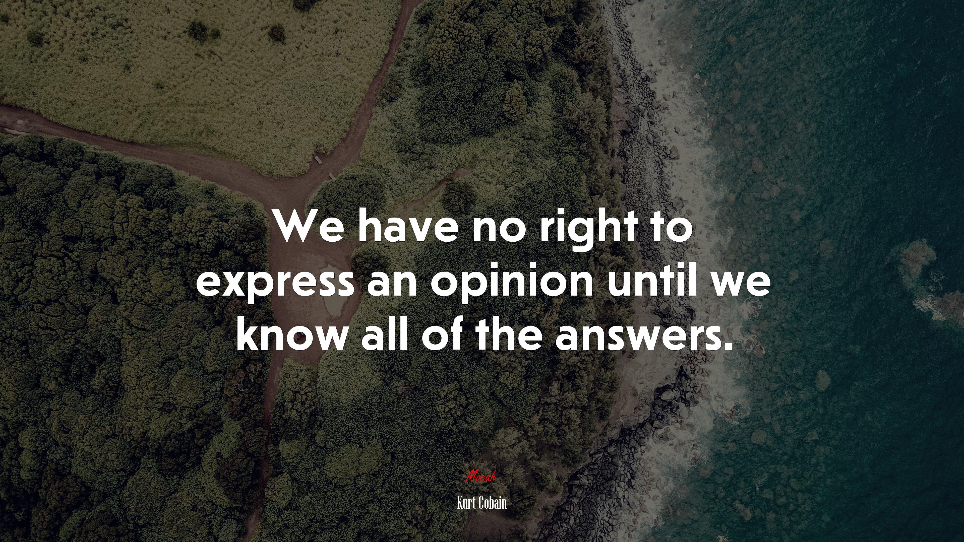 3840x2160 I have very bad posture. Kurt Cobain quote, 4k wallpaper. Mocah HD Wallpaper