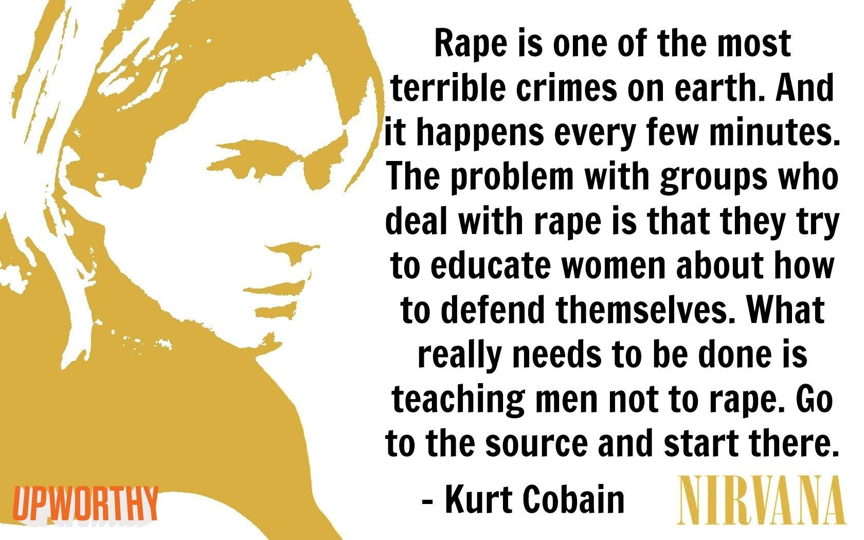 1680x1050 Kurt Cobain said some pretty insightful things during his short life. Here are a few of them