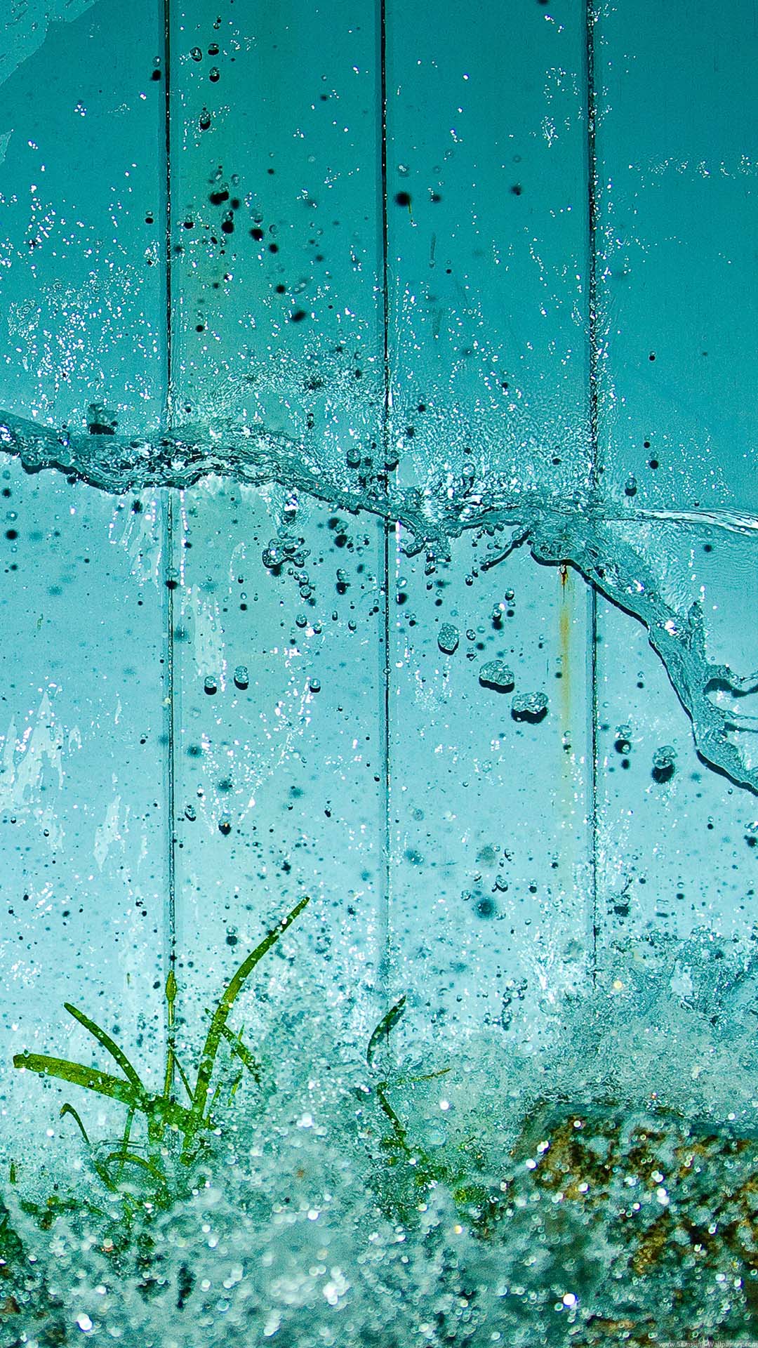 1080x1920 Water Splash Green Grass Aquarium iPhone 6 Plus HD Wallpaper HD