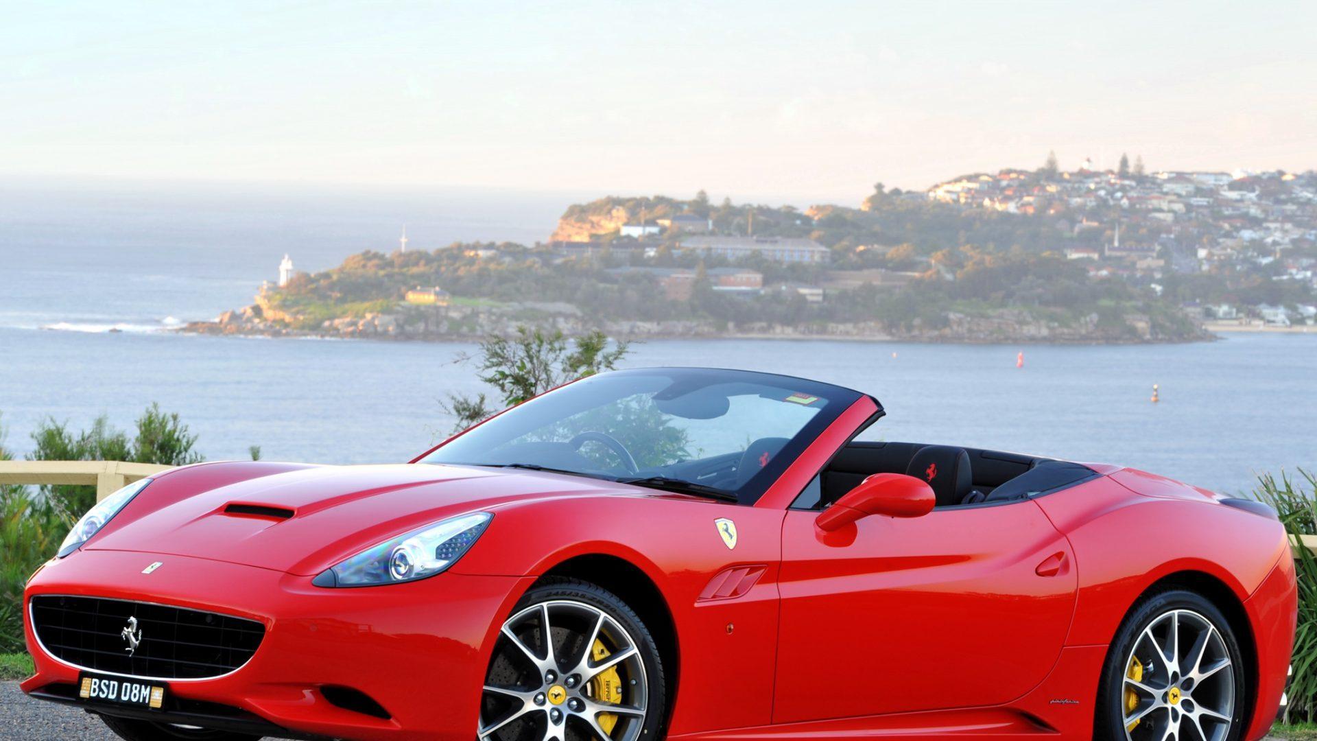 1920x1080 Car In Beach Wallpaper