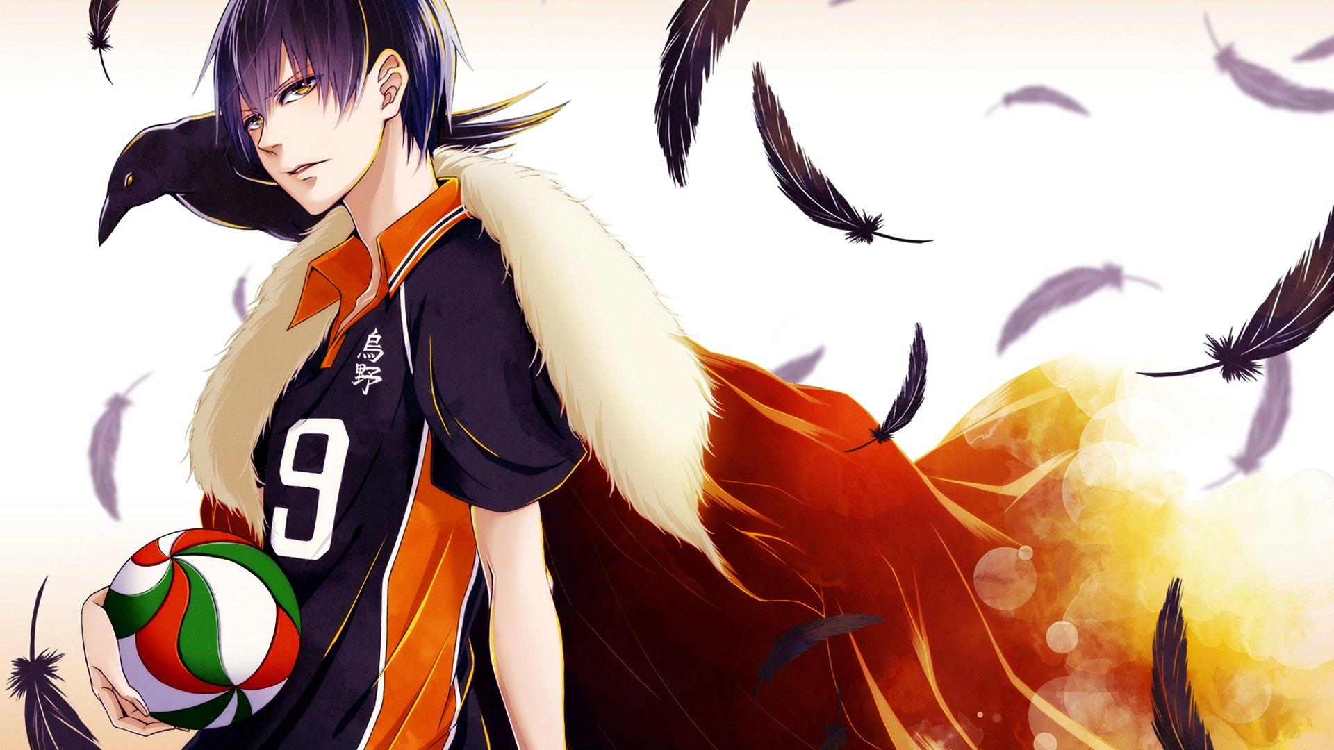 1920x1080 haikyuu, Anime, Series, Basketball, Feather, Guy, Crow Wallpaper HD / Desktop and Mobile Background