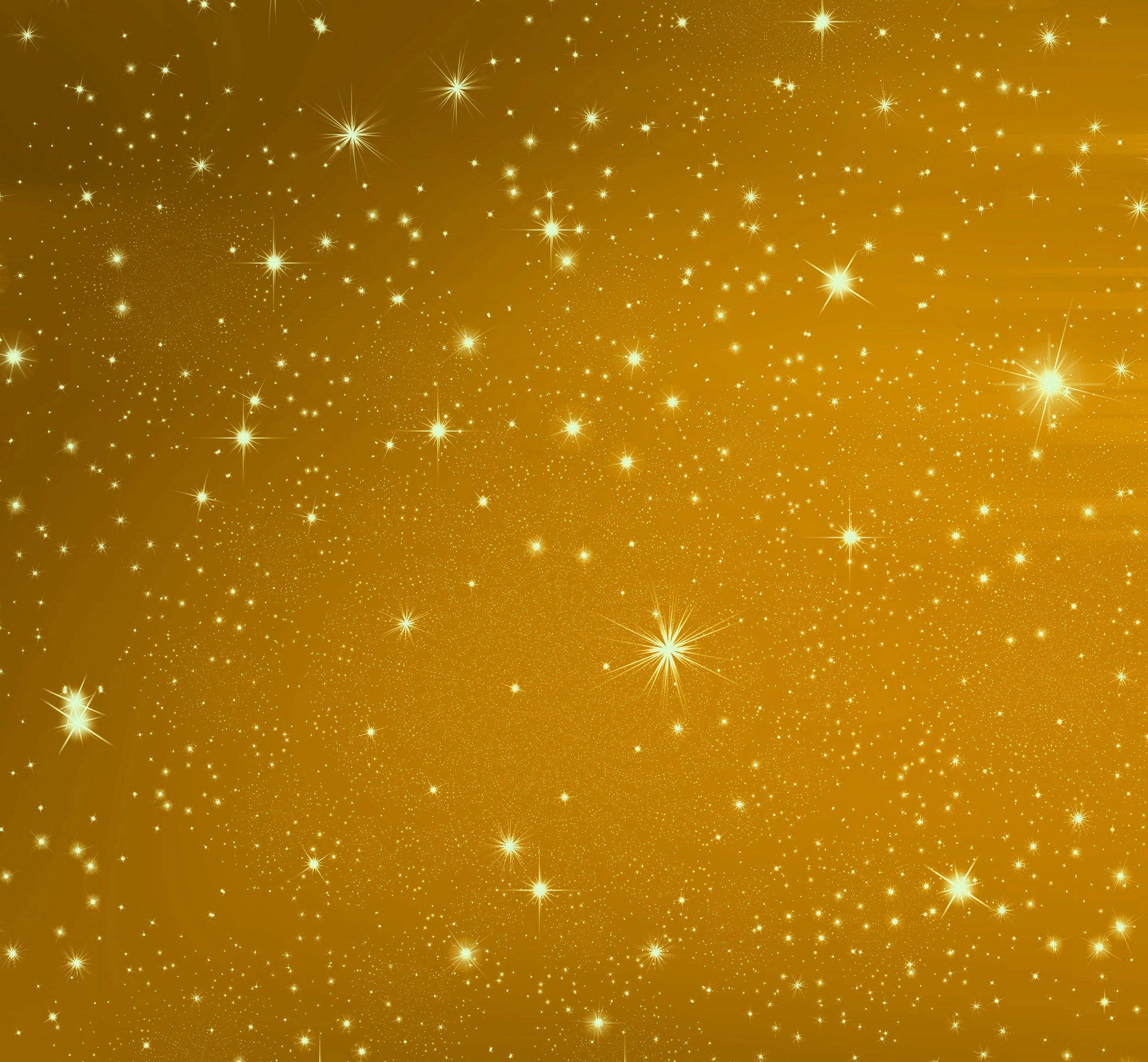 2480x2294 Golden Christmas Wallpaper