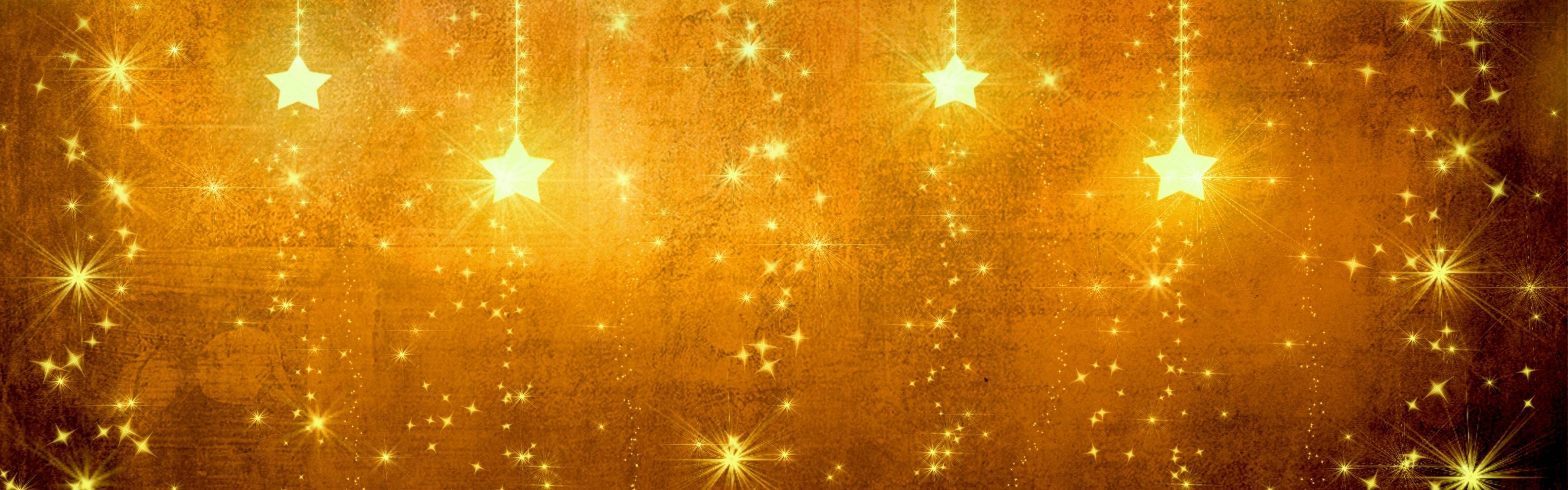3840x1200 Gold Background Image