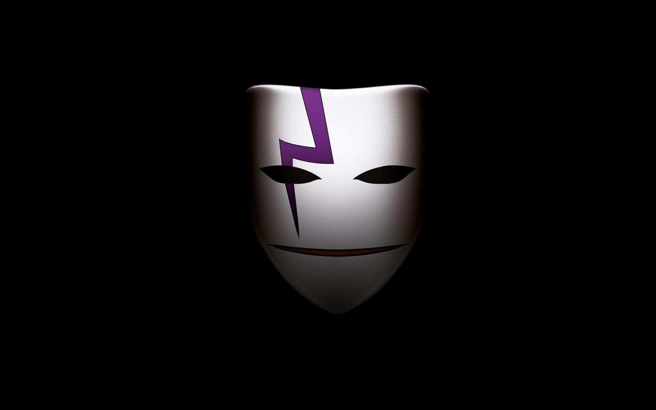 2560x1600 Wallpaper Mask In The Anime Darker Than Black On Desktop.com Wallpaper, Picture, Image!
