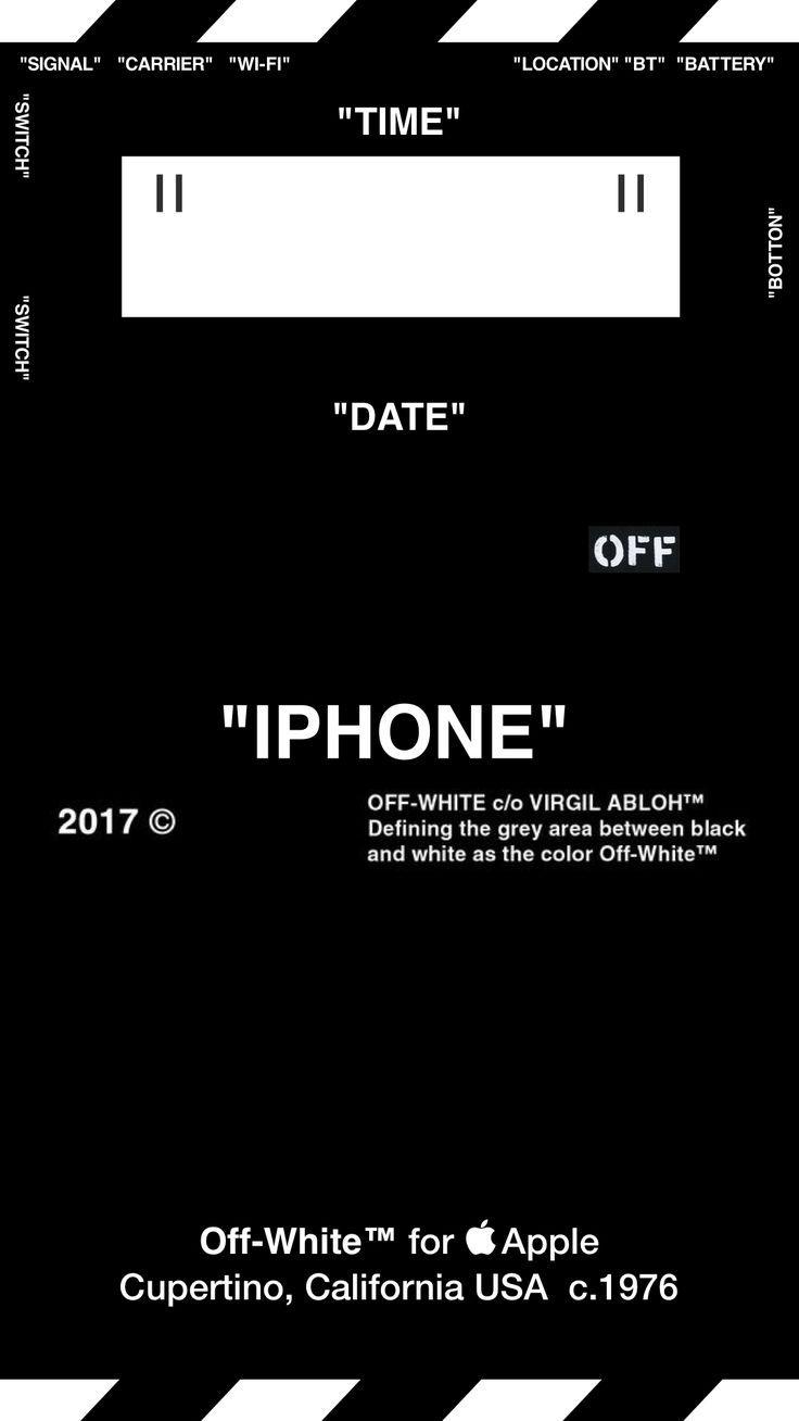 Off White Iphone X Wallpapers Top Free Off White Iphone X Backgrounds Wallpaperaccess