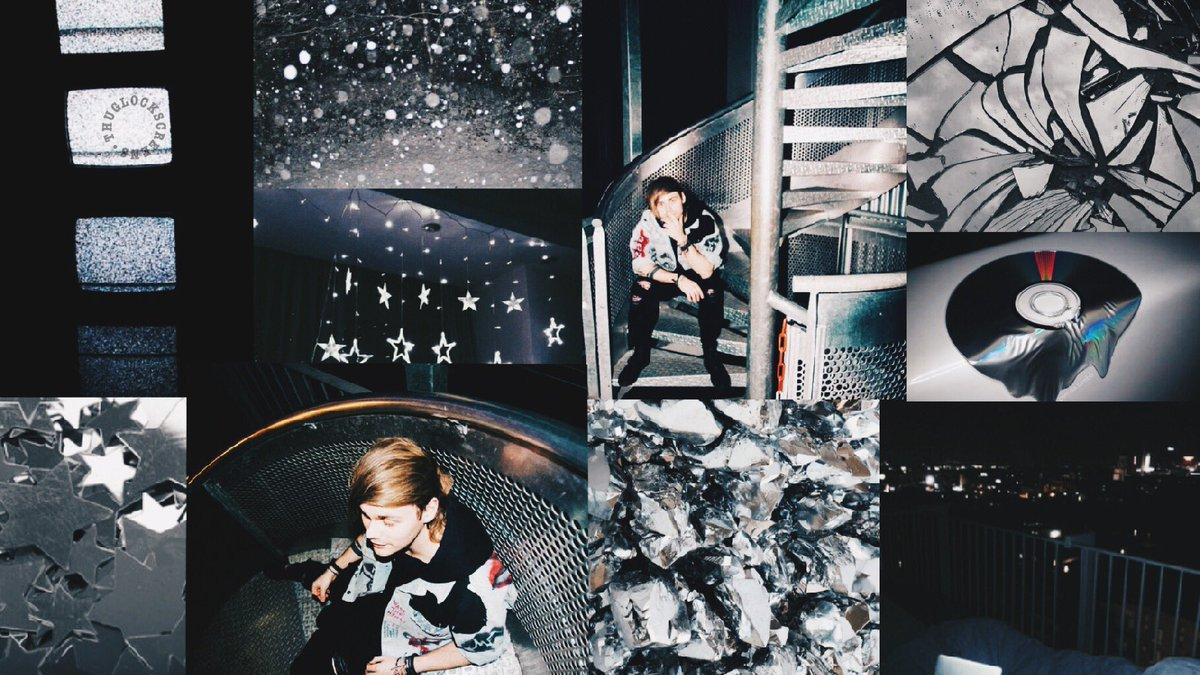 1200x675 Aesthetic Collage Space Wallpaper