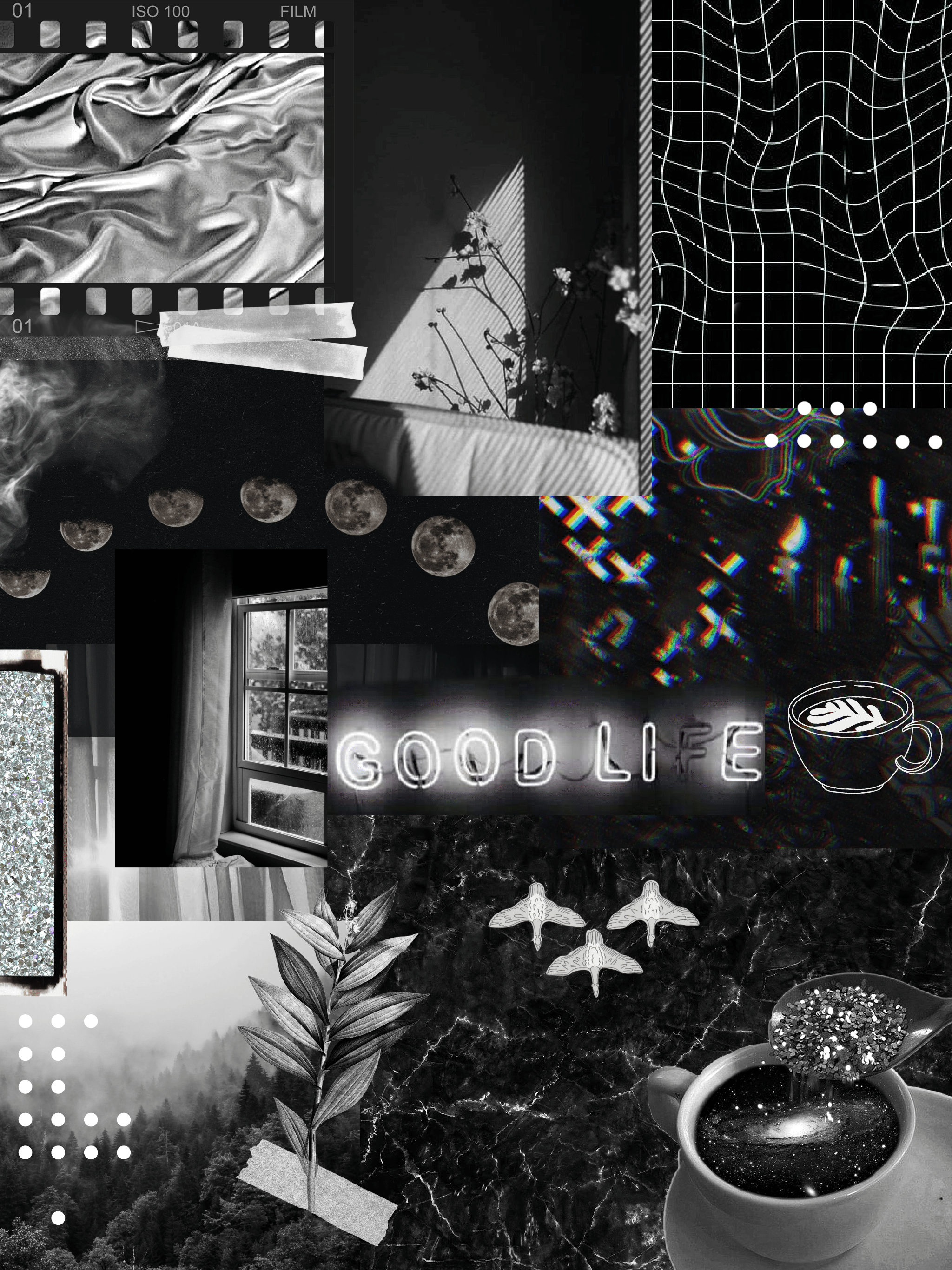 2048x2732 Aesthetic Collages Wallpaper
