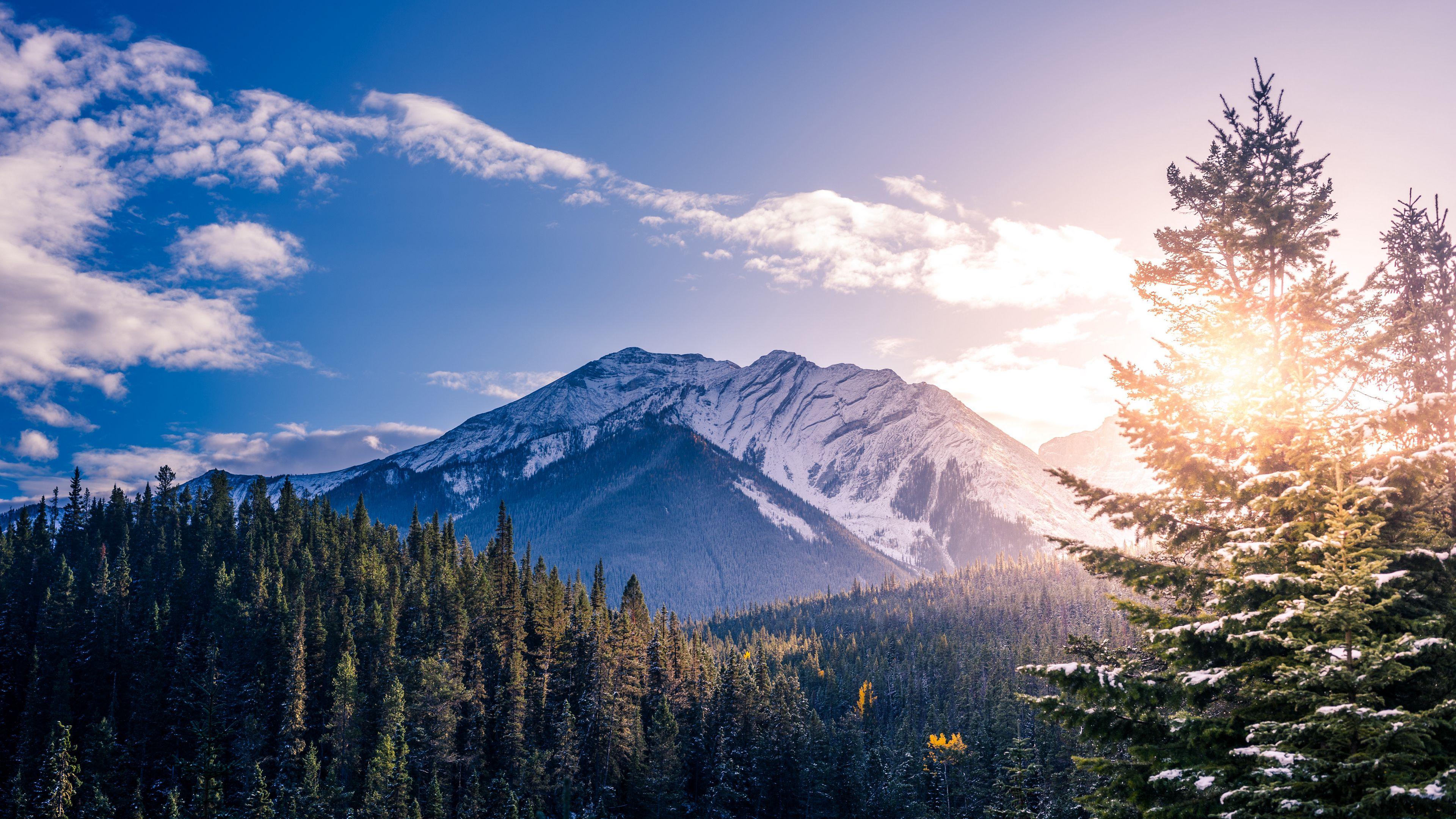 3840x2160 HD Wallpaper for theme: banff HD wallpaper, background