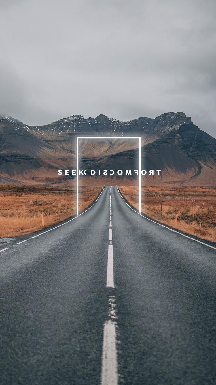 750x1334 Seek discomfort wallpaper ⚡️
