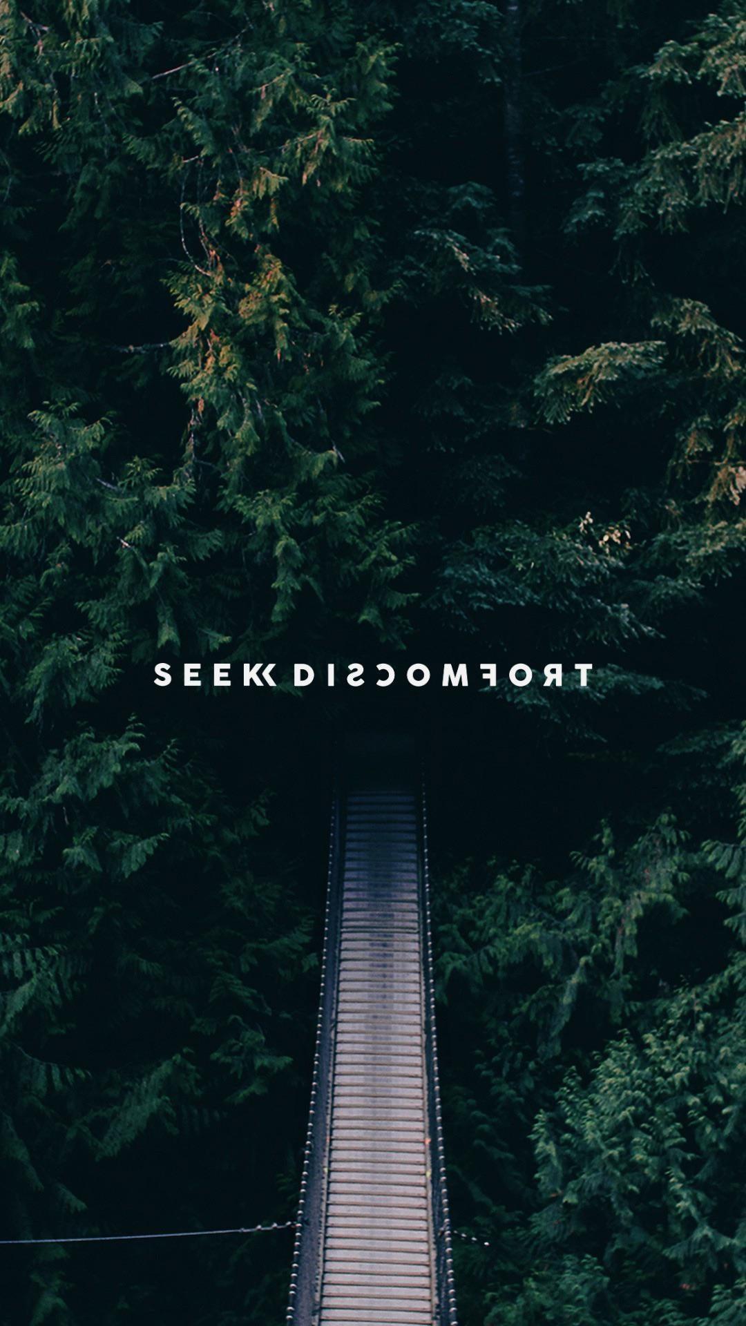1080x1920 Seek discomfort wallpaper ⚡️