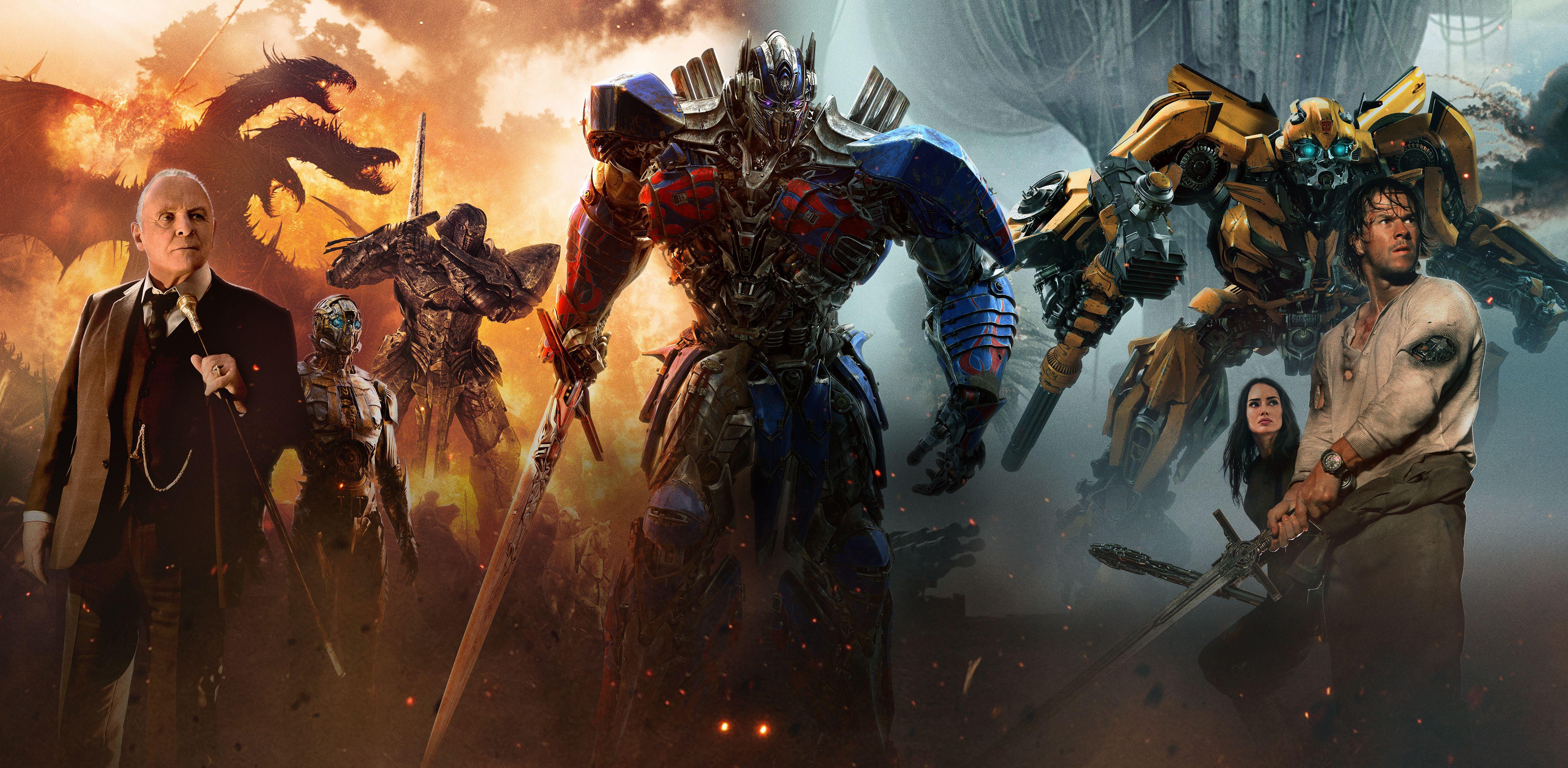 5000x2450 Wallpaper Transformers: The Last Knight, HD, 4K, Movies