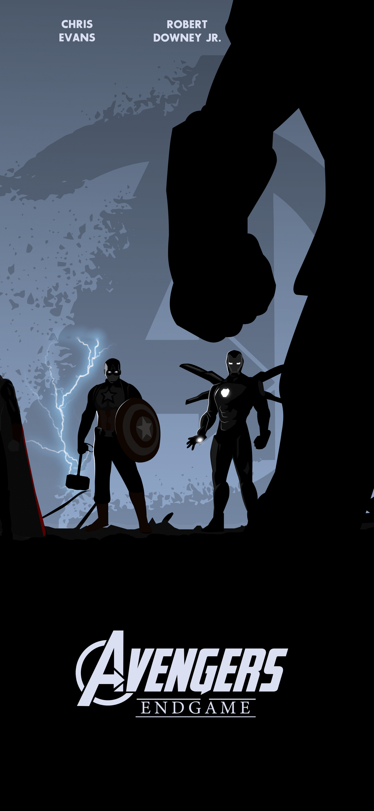 1242x2688 Avengers: Endgame Wallpaper 4K, Thor, Captain America, Iron Man, Thanos, Black Dark