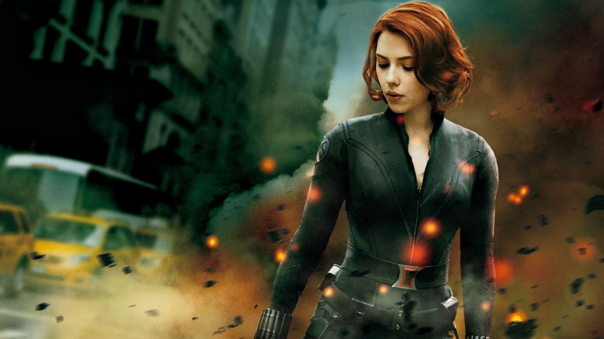 1920x1080 The Avengers Black Widow Wallpaper